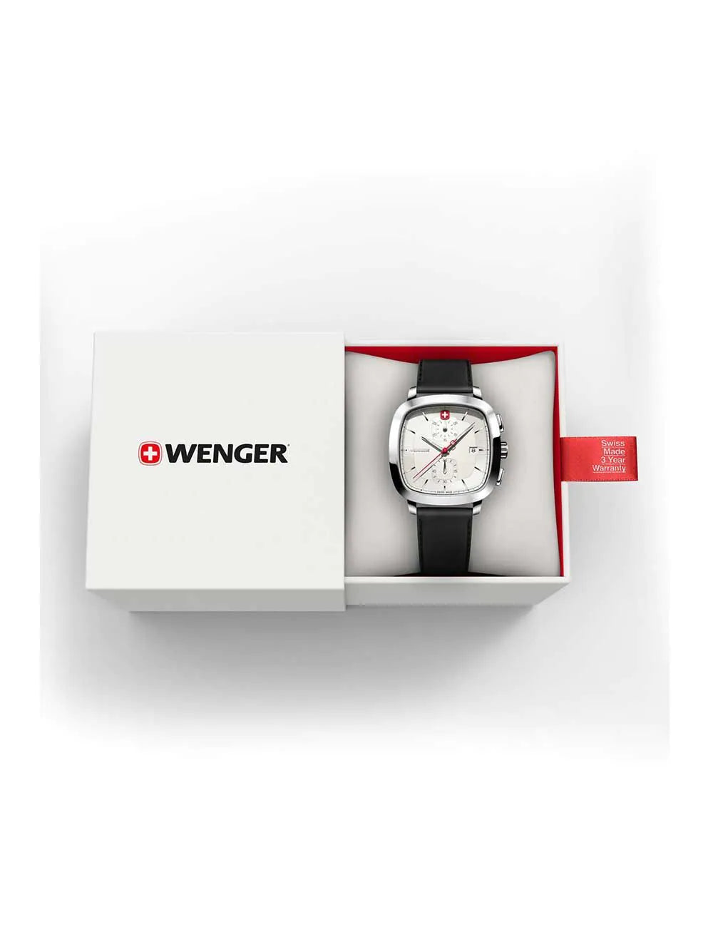 Wenger 01.1933.104 Mens Watch Vintage Classic Chronograph 40mm 5ATM