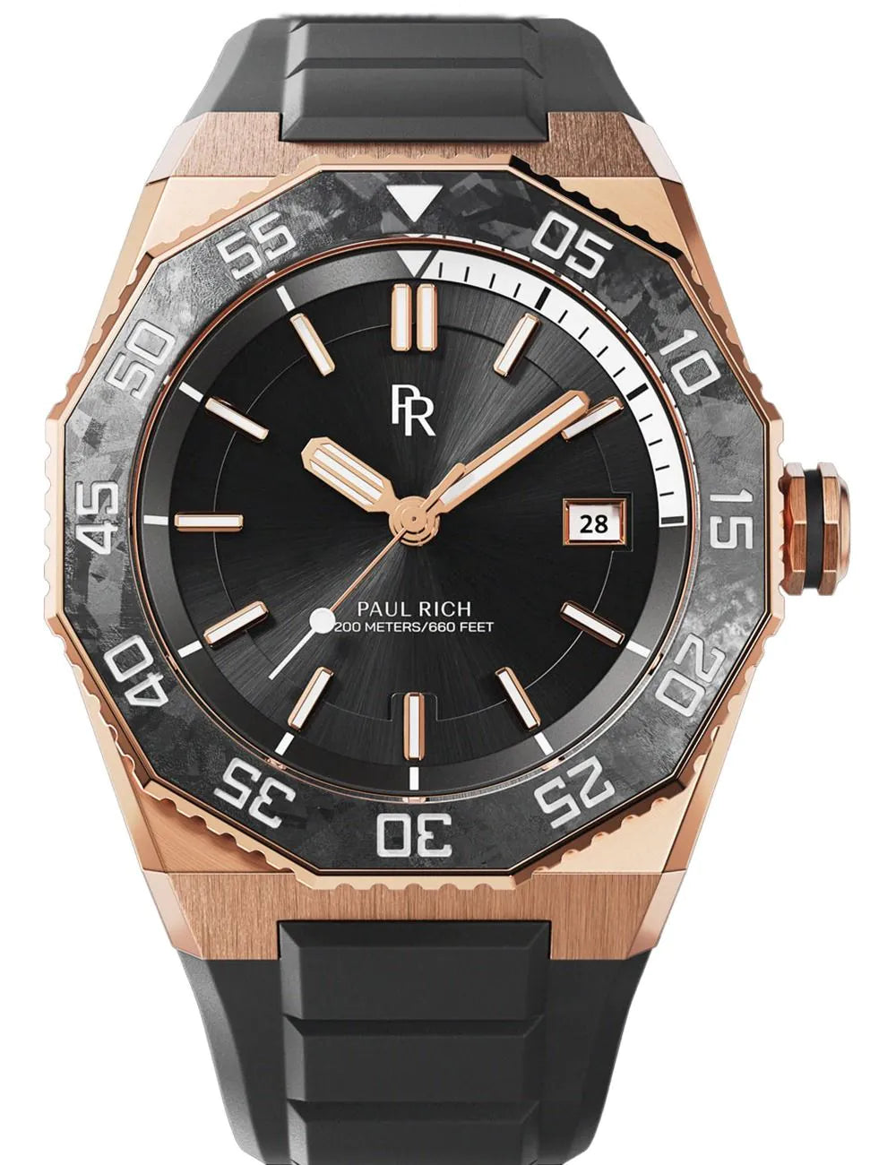Paul Rich PR-45263 Mens Watch Aquacarbon Pro Sunset 42mm 20ATM