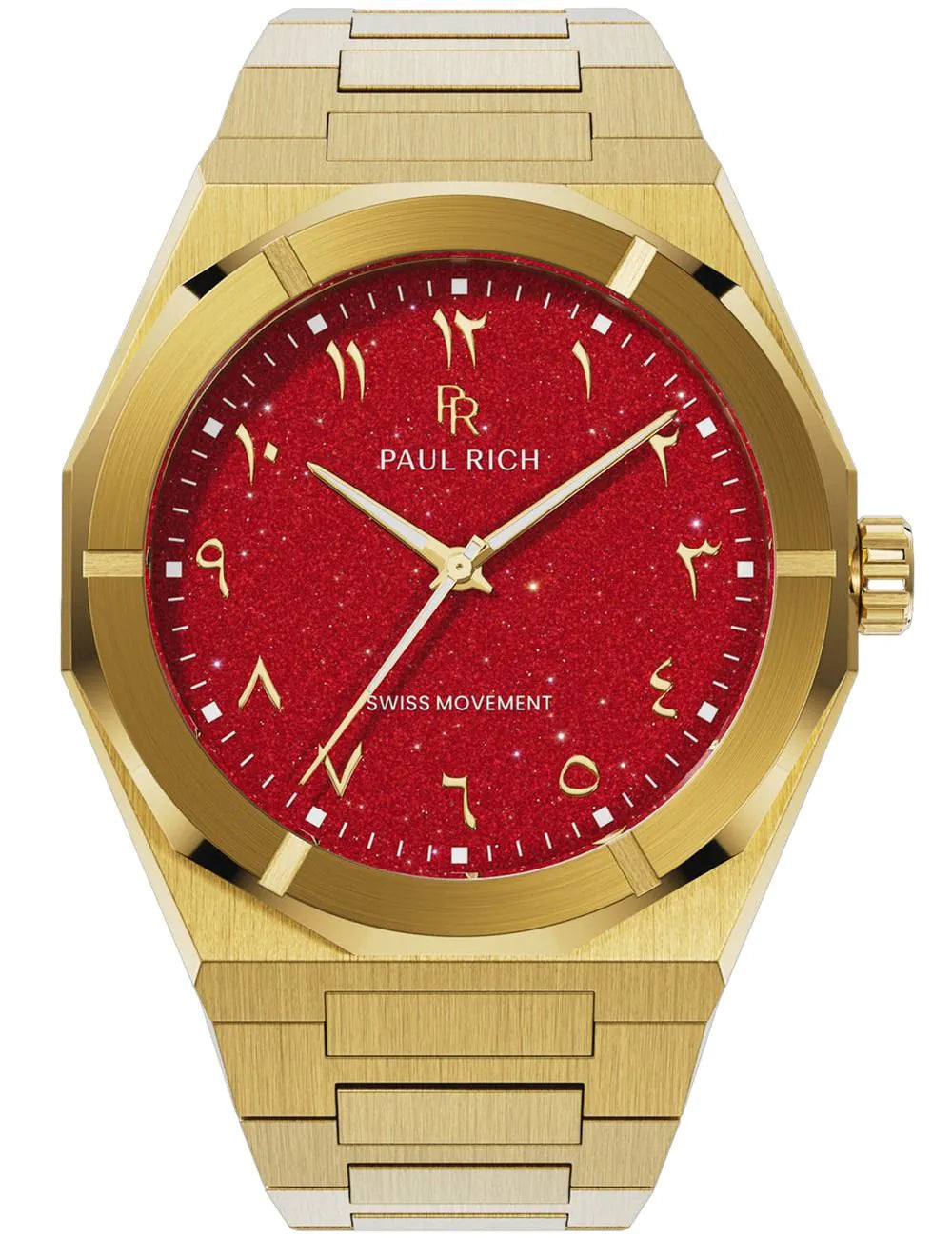 Paul Rich PR-45239 Mens Watch Star Dust II Arabic 43mm 5ATM