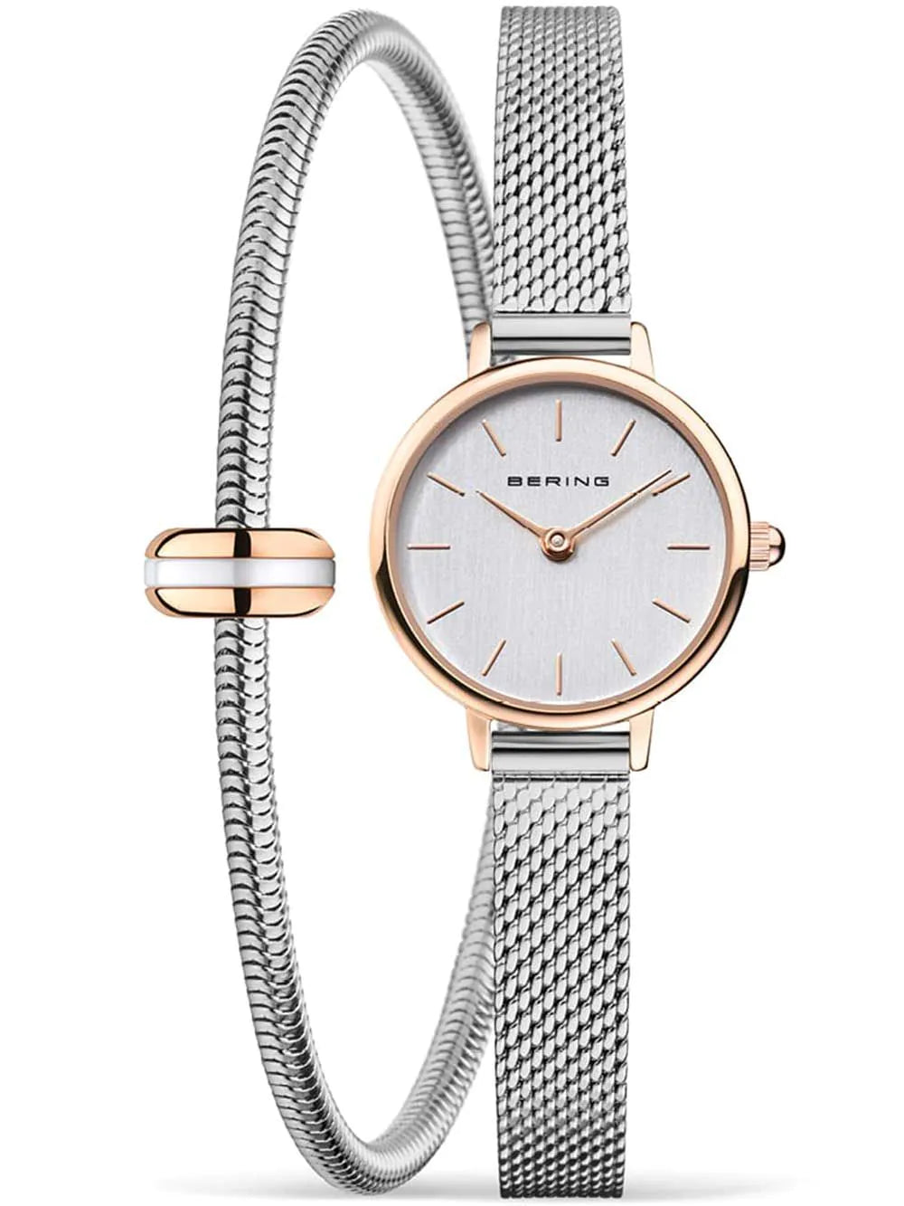 Bering 11022-064-Lovely-2-GWP170 Ladies Watch Classic Gift set with bracelet 22mm 3ATM