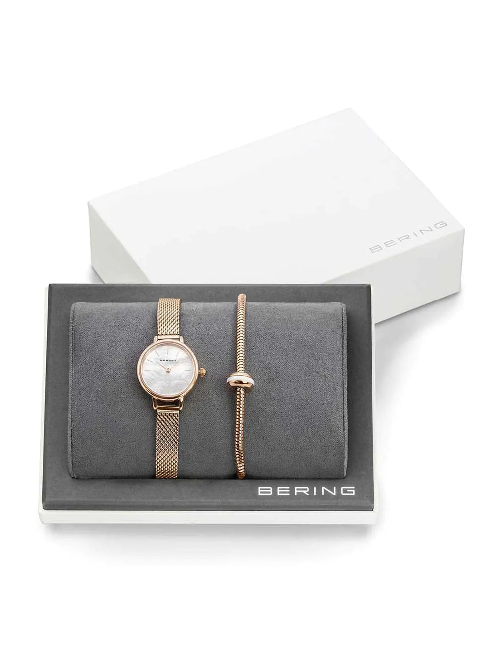 Bering 11022-364-Lovely-2-GWP170 Ladies Watch Classic Gift set with bracelet 22mm 3ATM