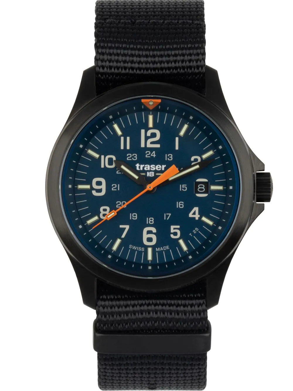 Traser H3 111069 Mens Watch P67 Officer Pro Blue 42mm 10ATM