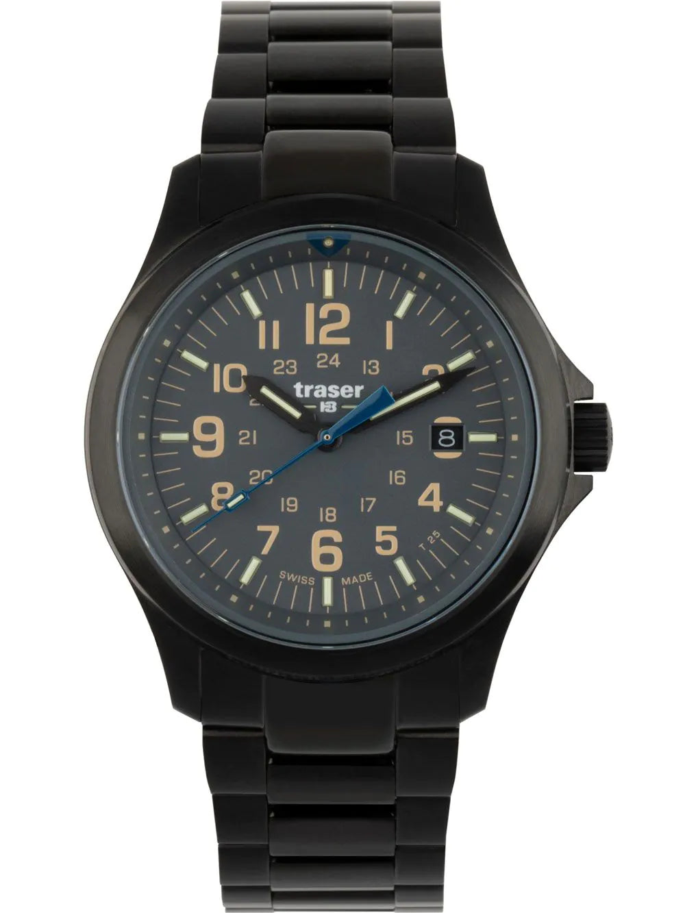 Traser H3 111073 Mens Watch P67 Officer Pro Grey 42mm 10ATM