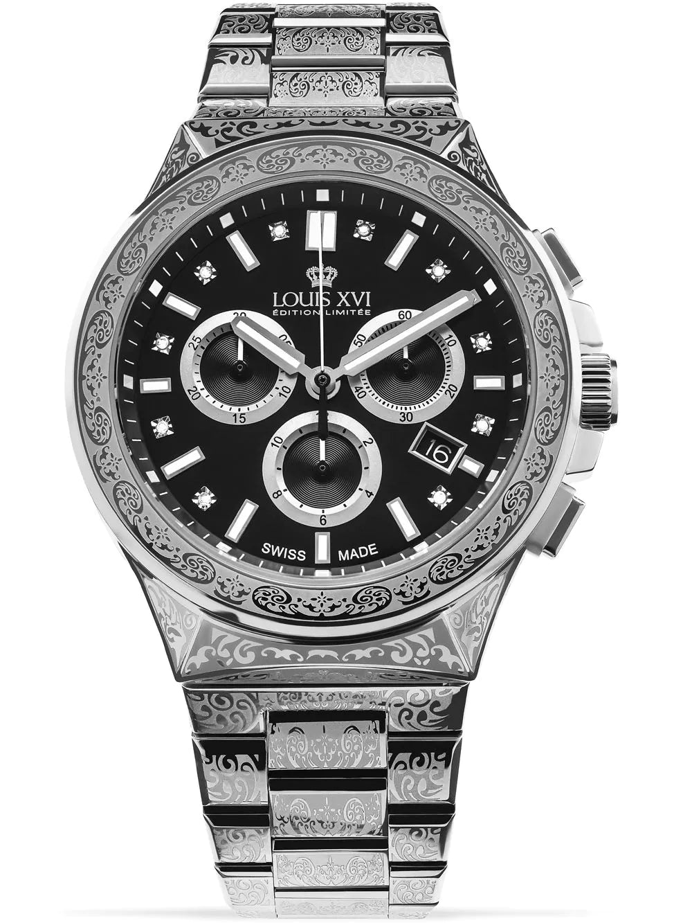 Louis XVI LXVI1214 Le Monarque Chronograph 42mm 5ATM