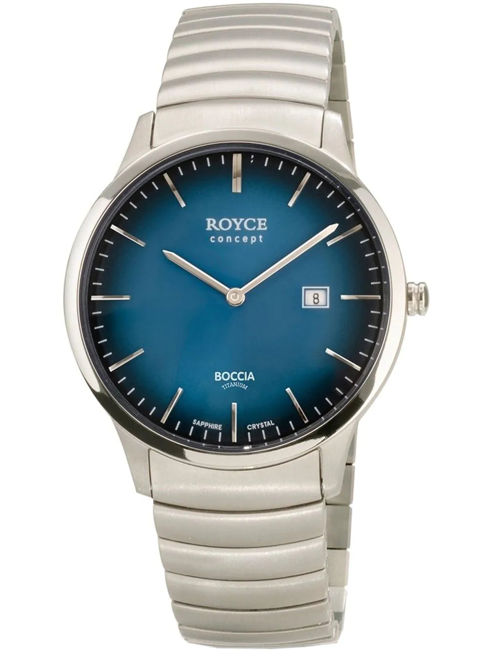 Boccia 3645-03 Royce Men's Watch Titanium Mens Watch 40mm 3ATM