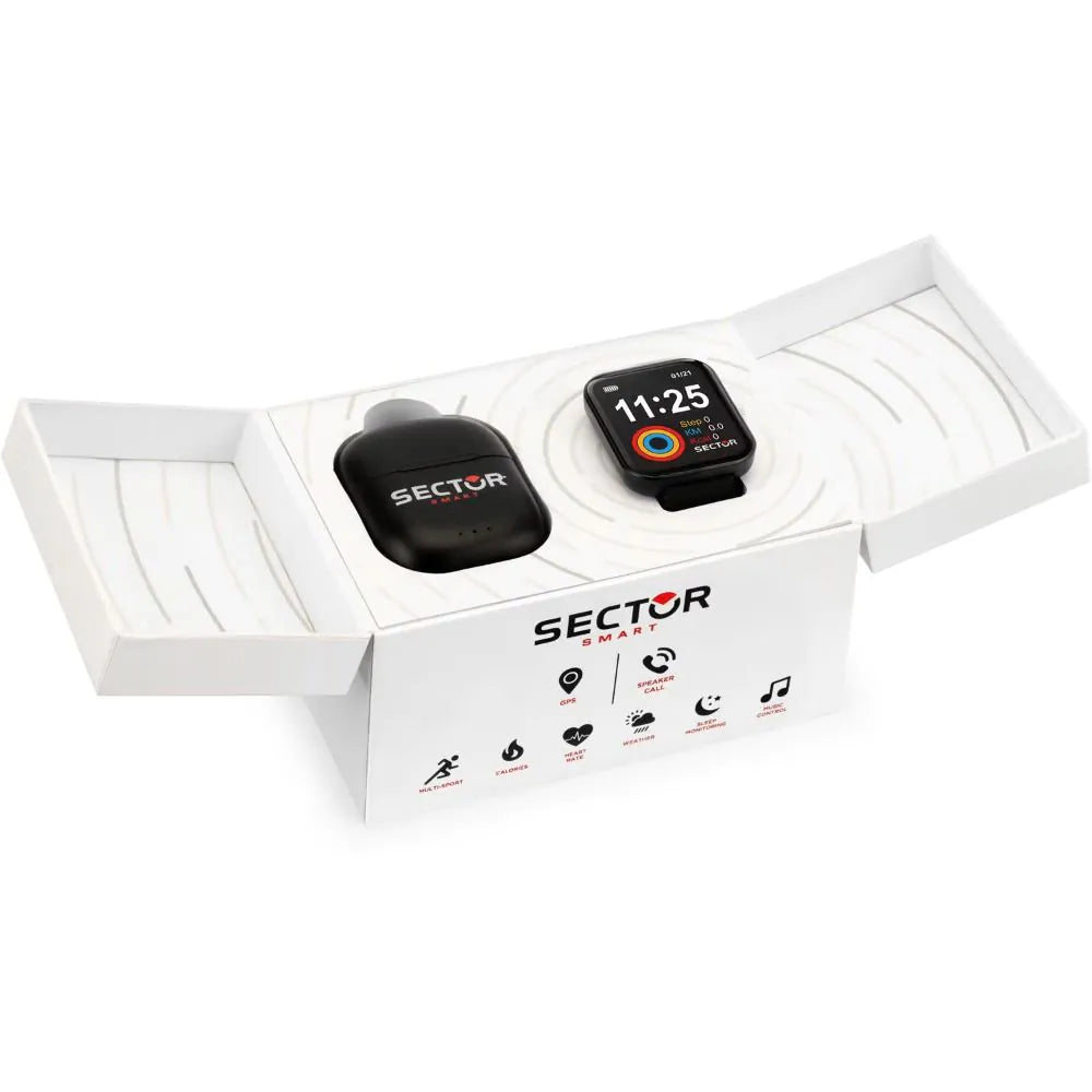 Sector R3251282008 S-03 Unisex Watch Smartwatch Set 38mm