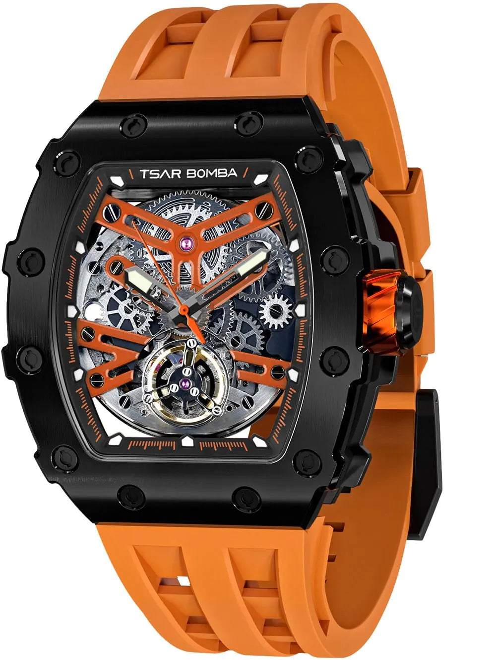 Tsar Bomba TB8208A-01 Mens Watch Elementar Automatic 44mm 5ATM