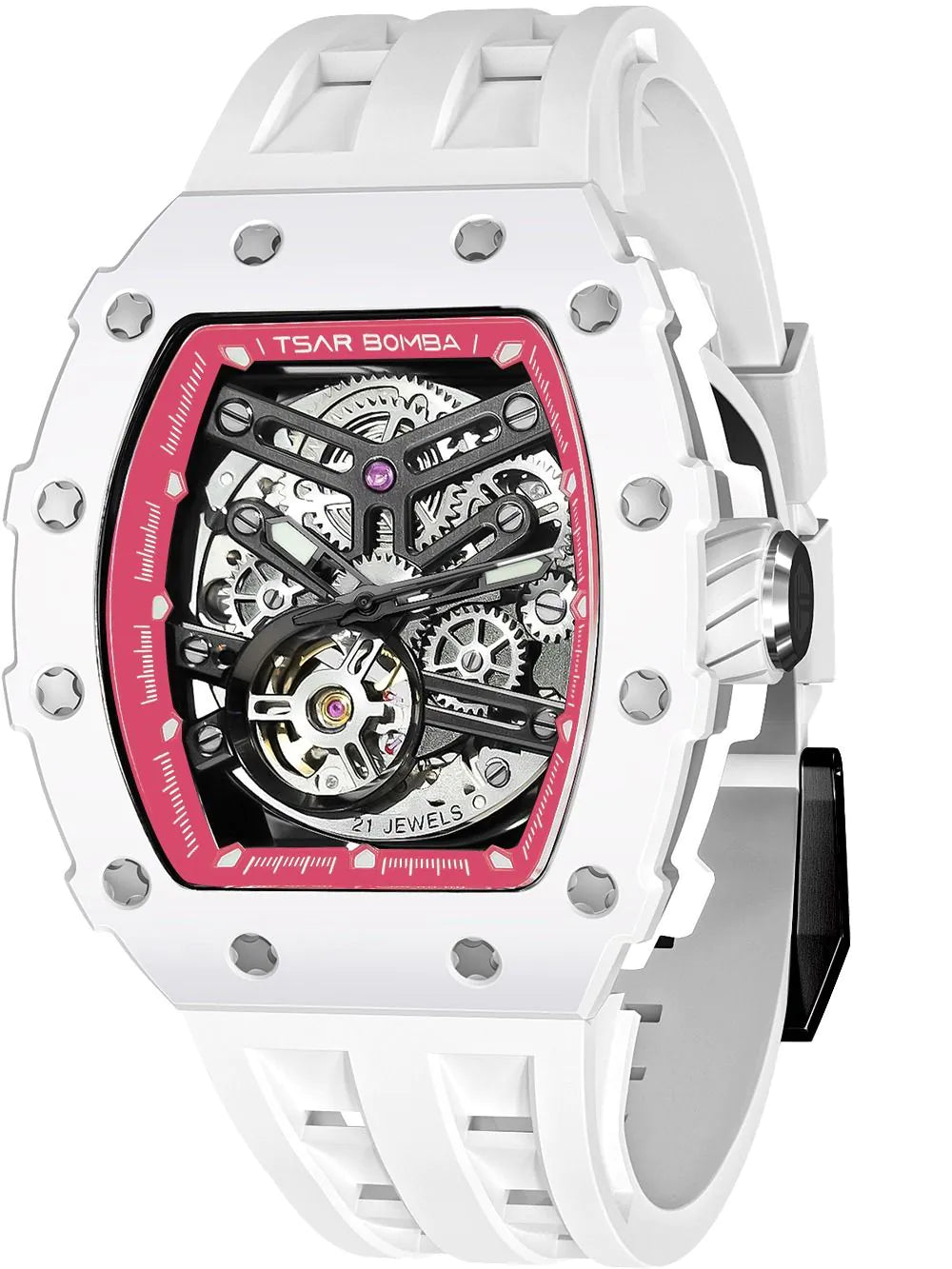 Tsar Bomba TB8208C-08 Mens Watch Elemental Ceramic Automatic 44mm 5ATM