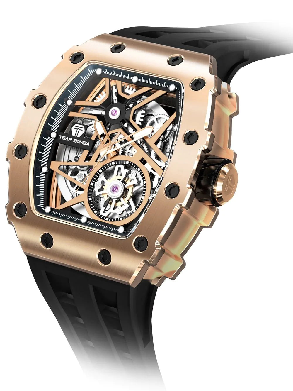 Tsar Bomba TB8209A-05 Mens Watch Elemental Automatic 44mm 5ATM