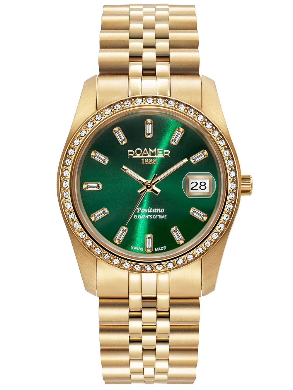 Roamer 853858 48 79 20 Ladies Watch Positano 34mm 10ATM