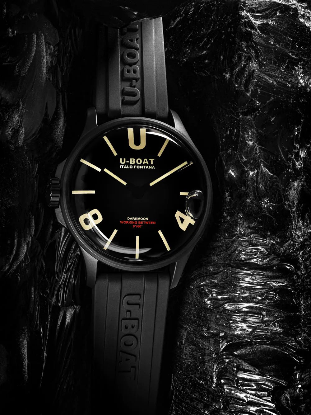 U-Boat 9019/B Darkmoon 40mm IPB 5ATM
