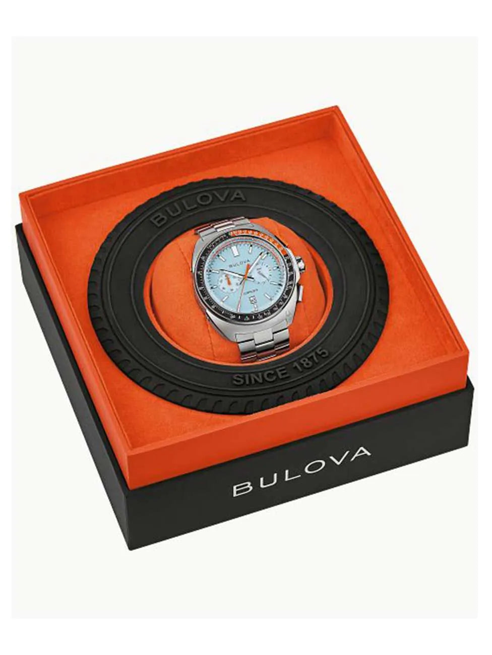 Bulova 98B432 Mens Watch Racer Chronograph 42mm 10ATM
