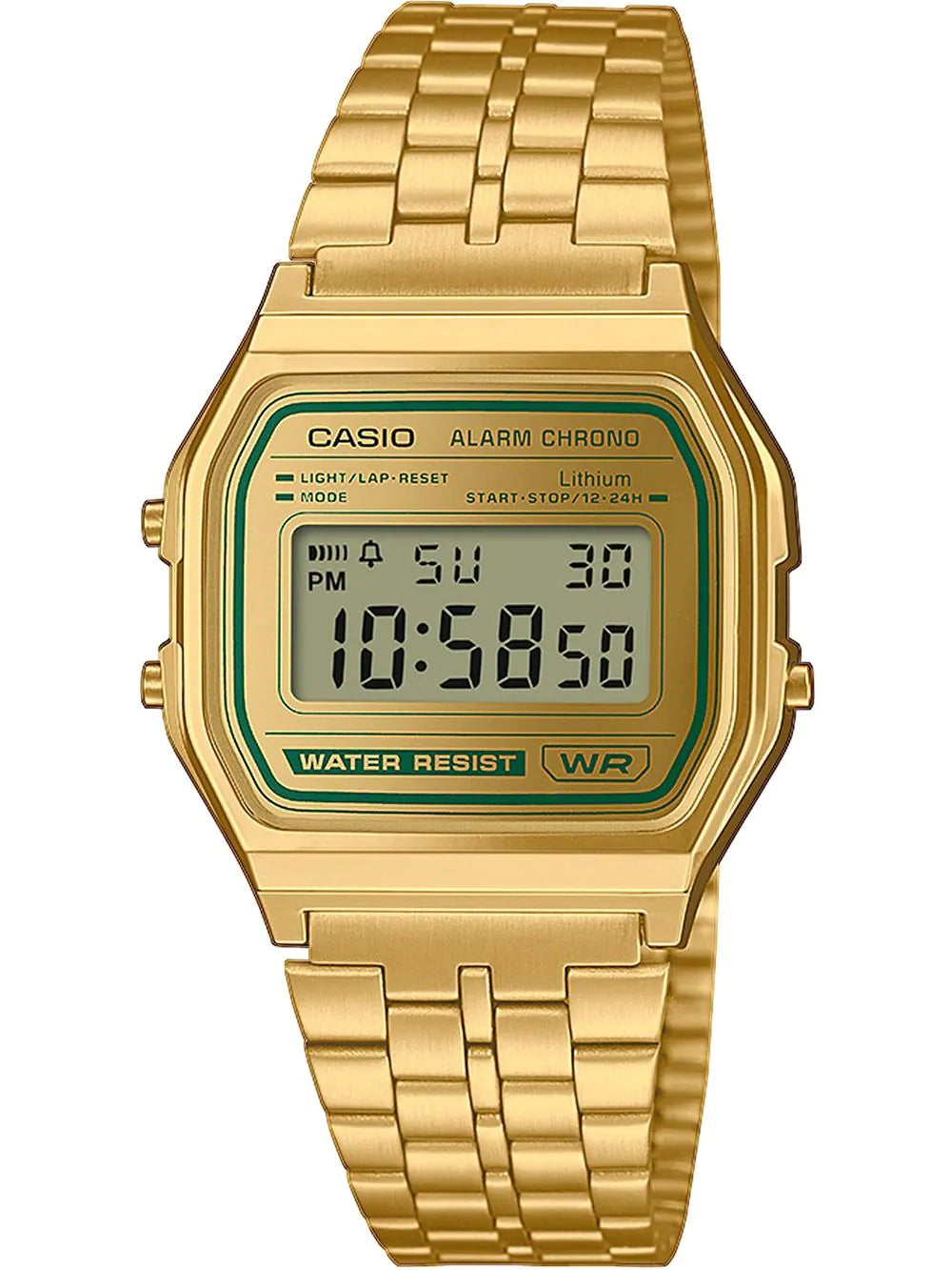 Casio A158WEGV-9AEF Mens Watch Vintage Collection 34mm 1ATM