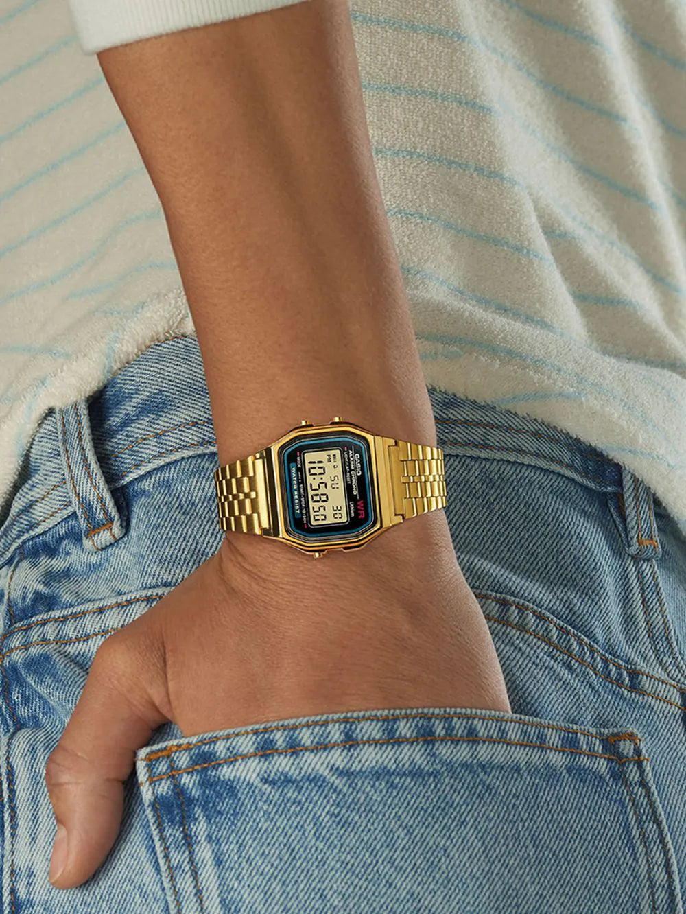 CASIO A159WGEA-1EF Collection 33mm 3 ATM