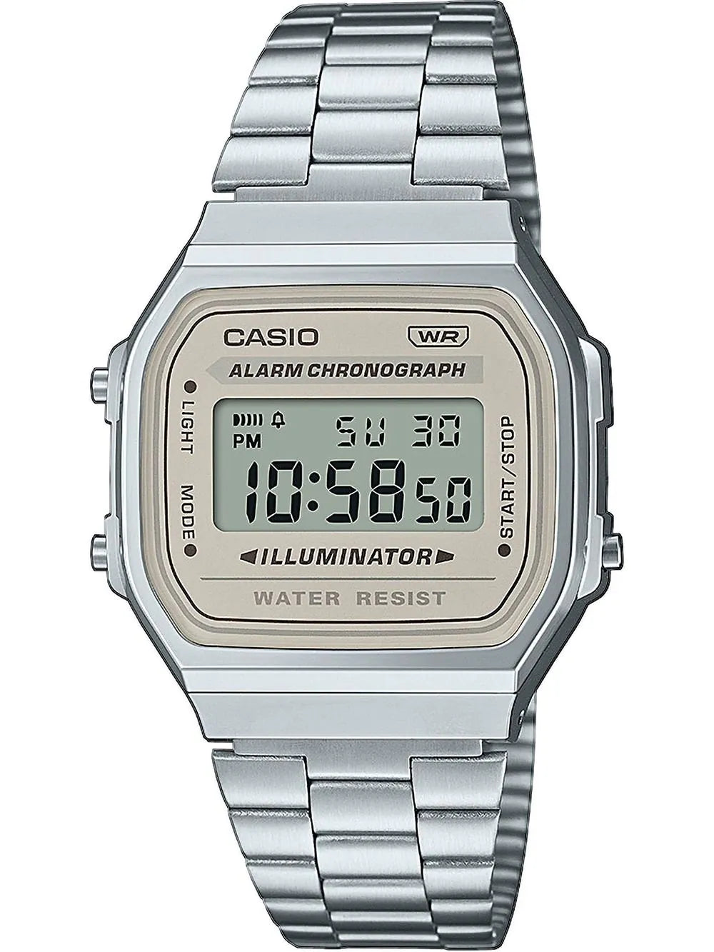 Casio A168WA-8AYES Mens Watch Vintage Collection 36mm 1ATM