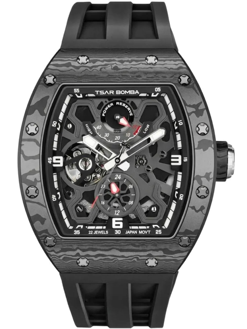 Tsar Bomba TB8212CF-04 Herrenuhr Elemental Automatik 43mm 5ATM