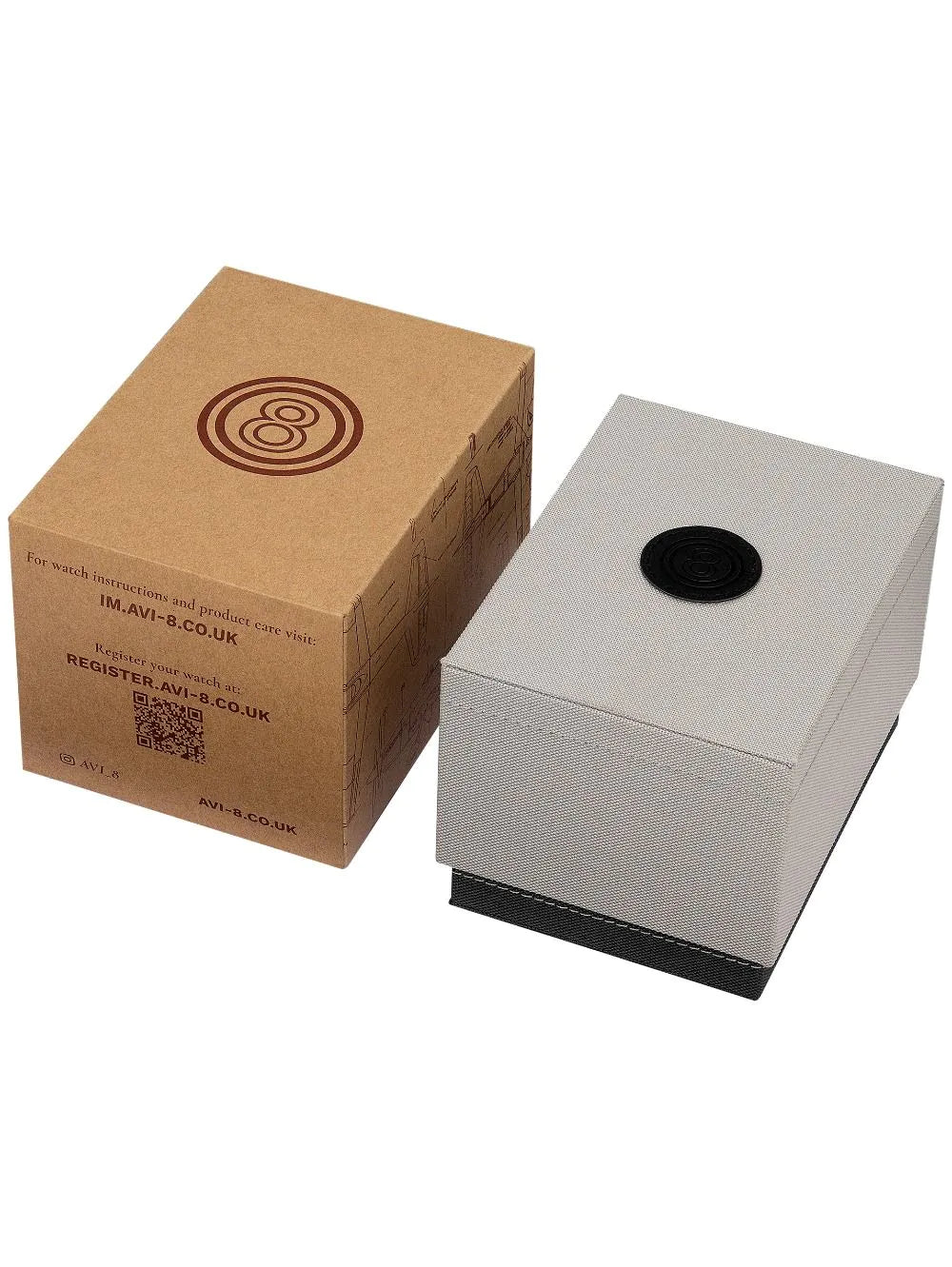 AVI-8 AV-4089-08 Mens Watch Spitfire Lock Chronograph 42mm 5ATM