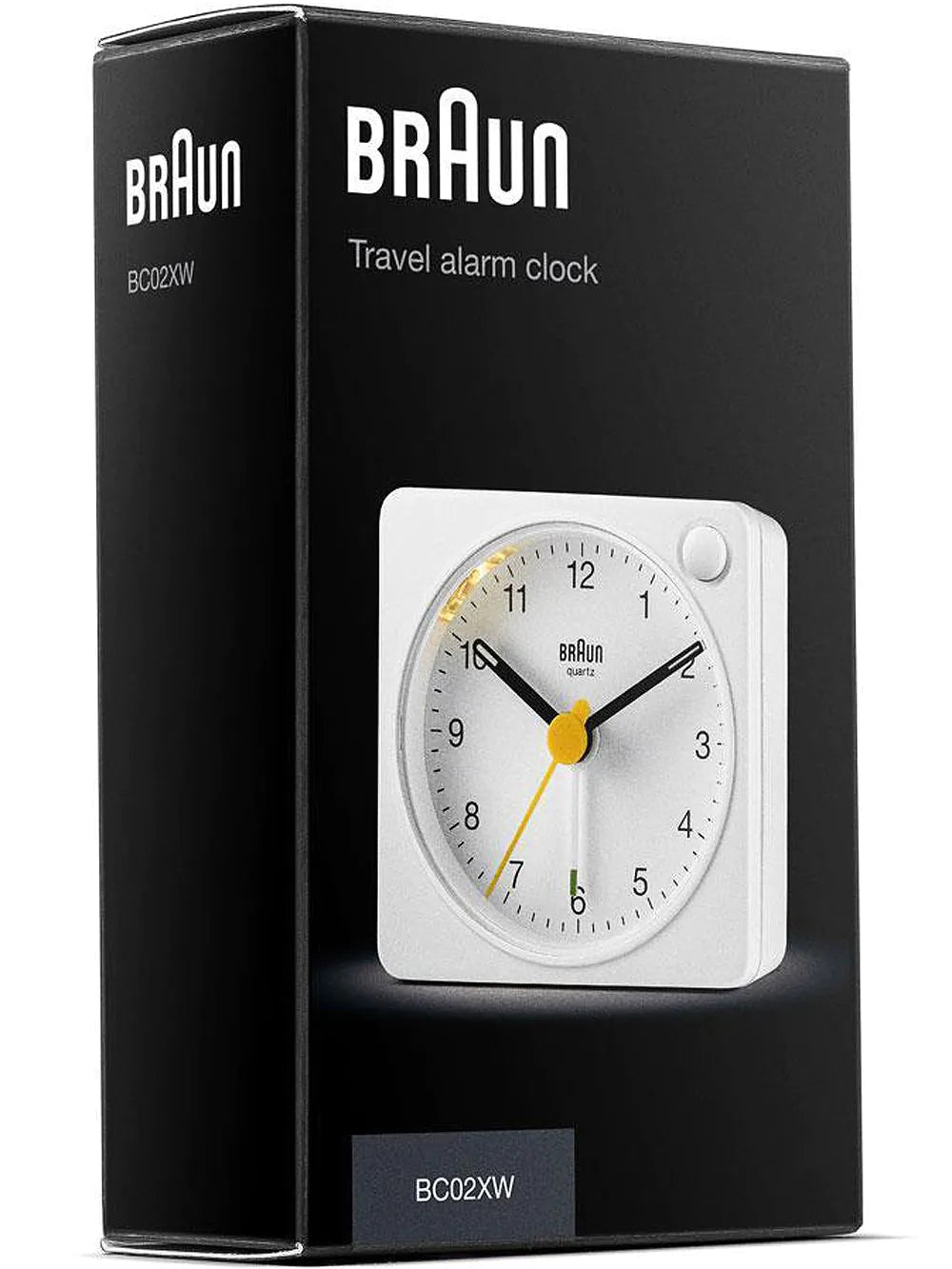 Braun BC02XW classic travel alarm clock
