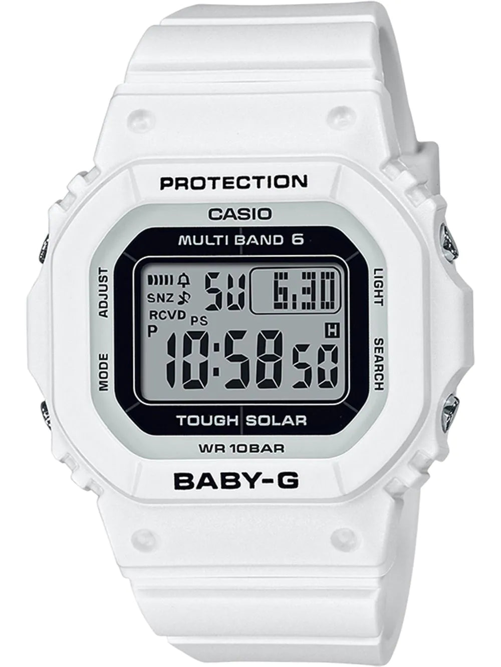 Casio BGD-5650-7ER Mens Watch Baby-G 5650-Serie Solar 38mm 10ATM