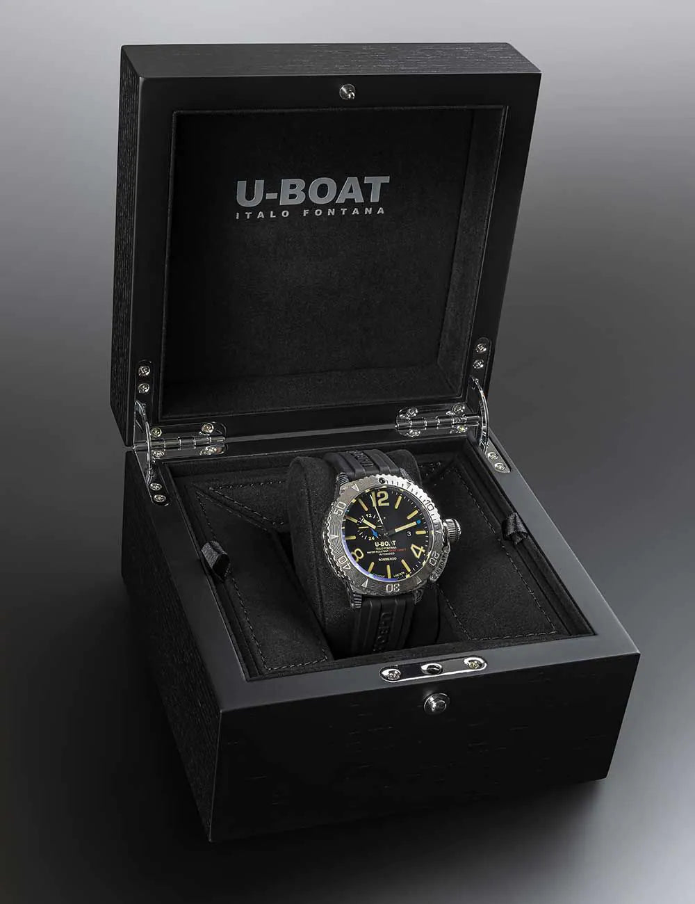 U-Boat 9988 Mens Watch Sommerso Damasco (right) Automatic 46mm 30ATM