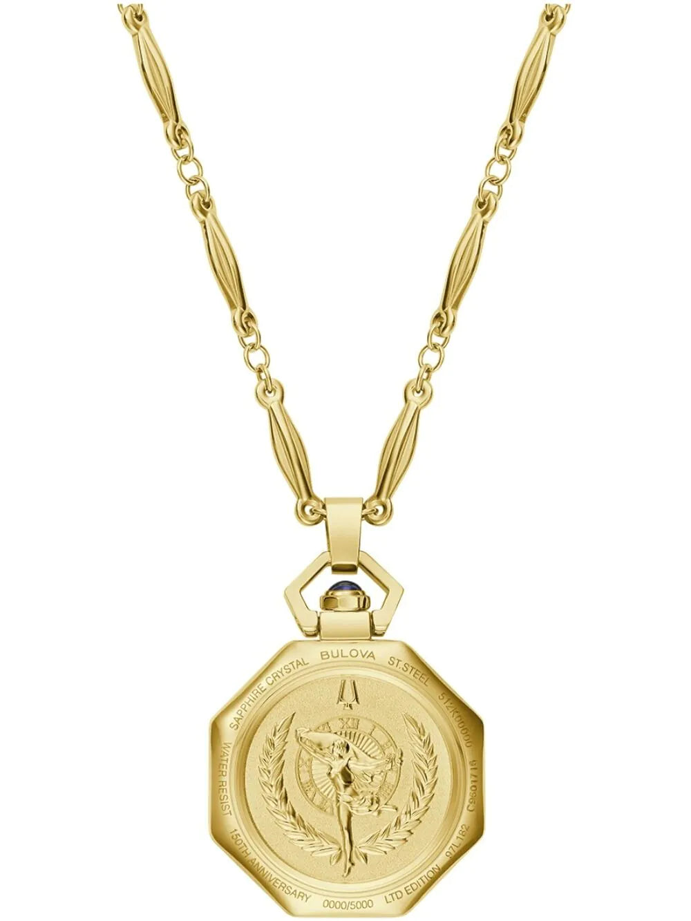 Bulova 97L182 Rubaiyat Necklace Watch 30mm 3ATM