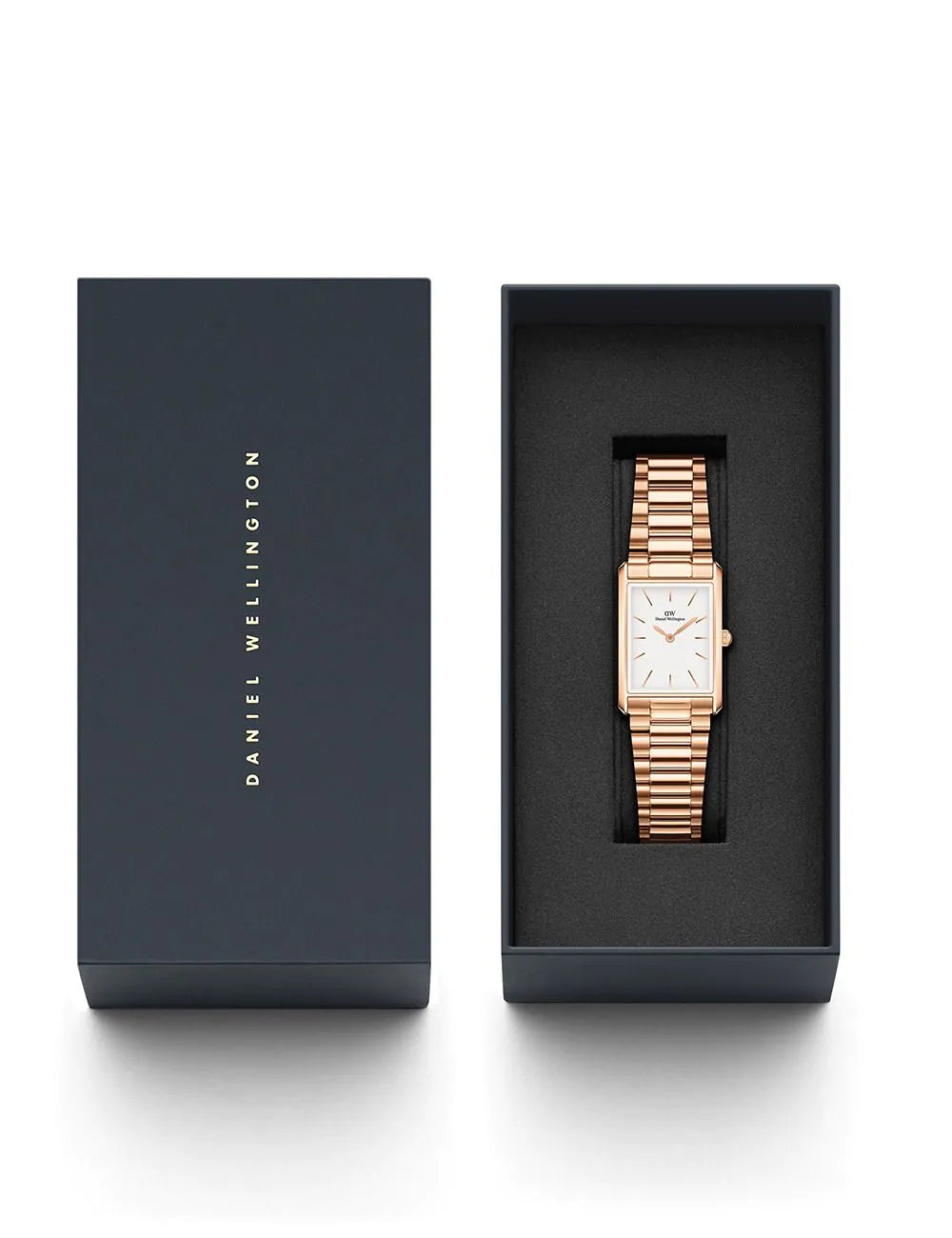 Daniel Wellington DW00100699 Ladies Watch Bound 3-Link Rose Gold 32mm 3ATM