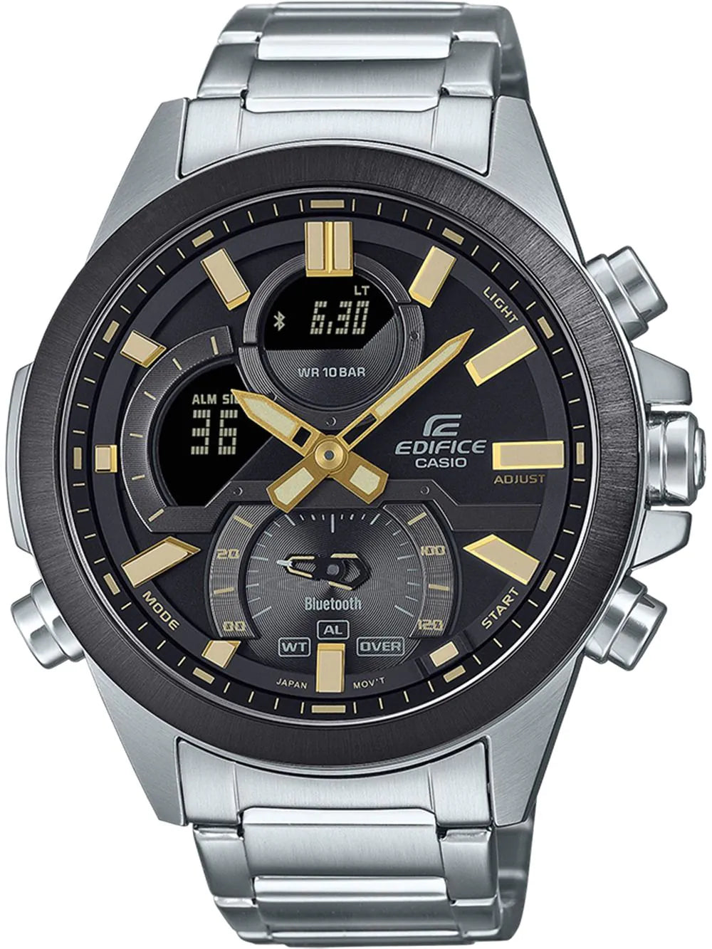 Casio ECB-30DB-1A9EF Mens Watch Edifice 49mm 10ATM