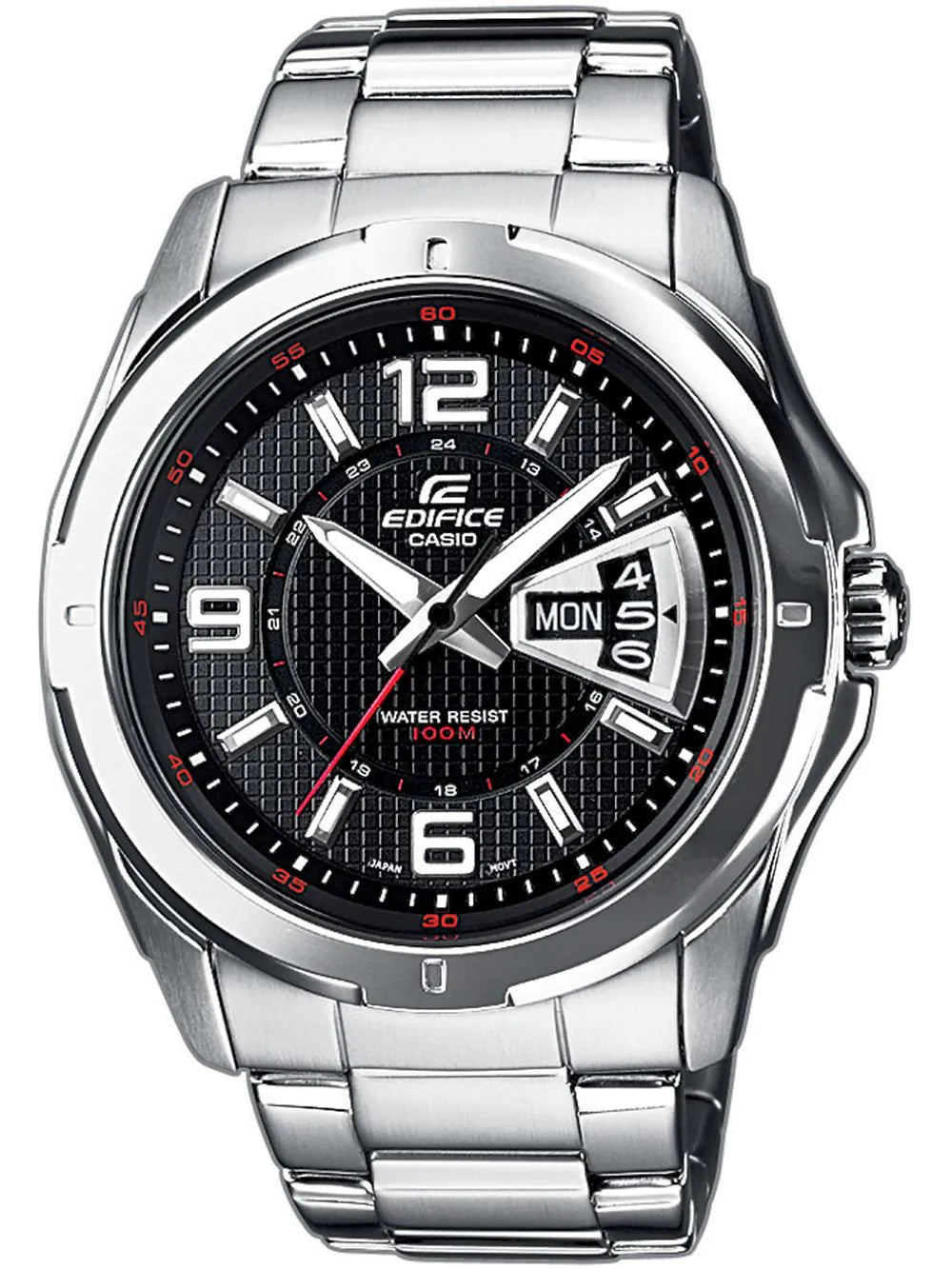 CASIO EF-129D-1AVEF EDIFICE Men's 45mm 10 ATM