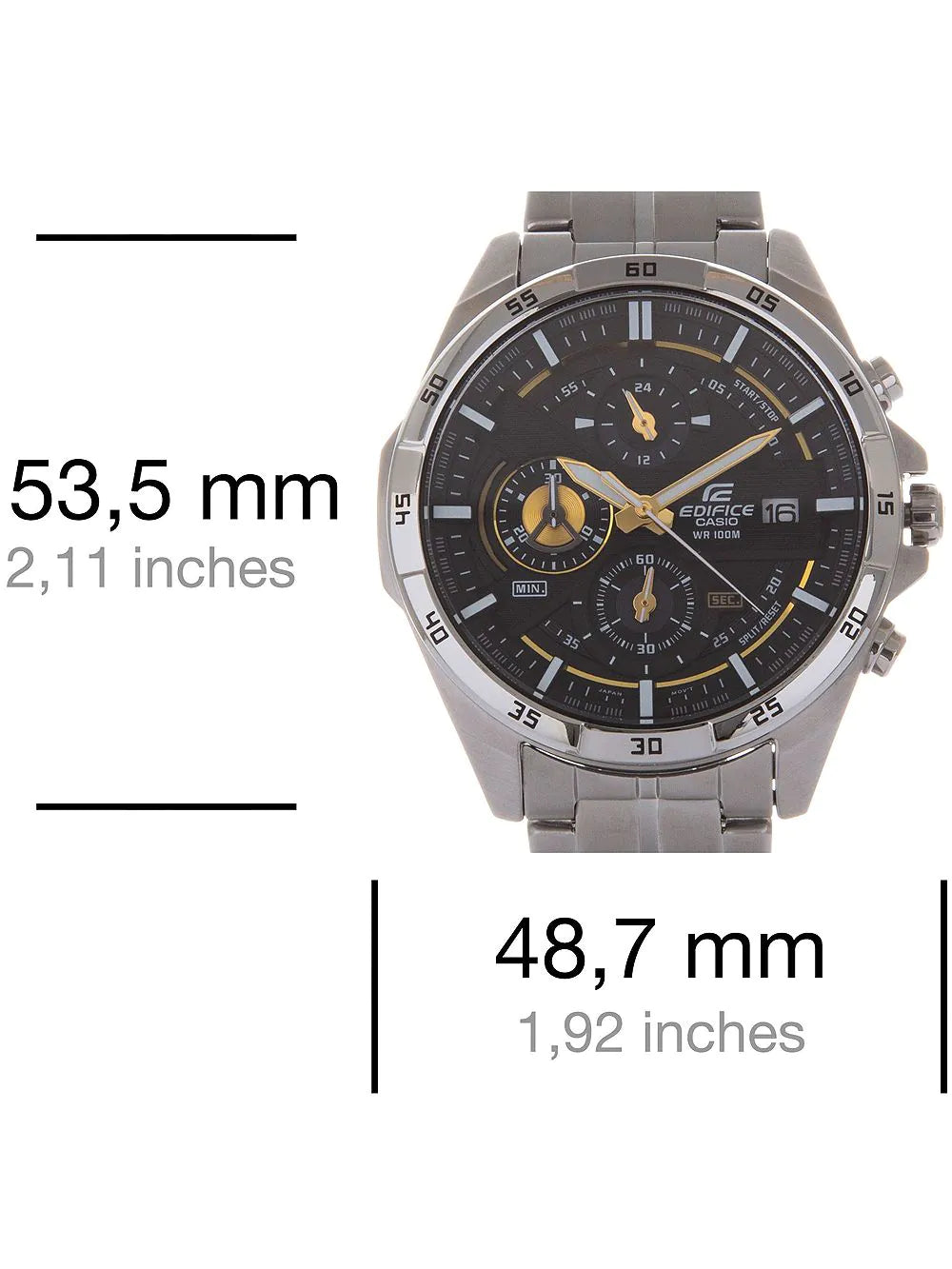 Casio EFR-556D-1AVUEF Edifice Chrono 46mm 10ATM