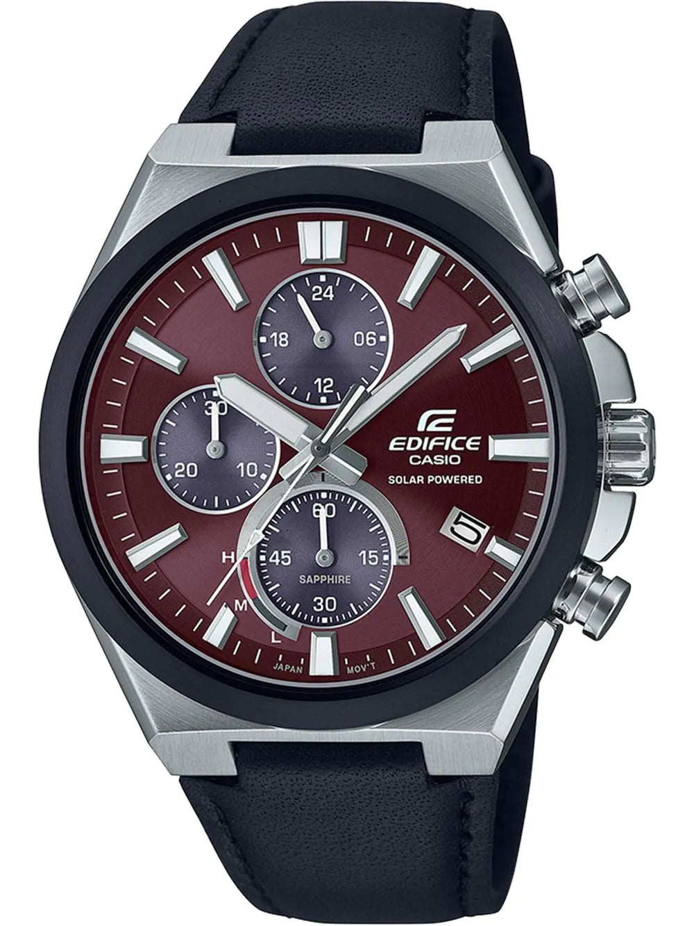 Casio EFS-S630BL-5AVUEF Mens Watch Edifice Chronograph Solar 44mm 10ATM