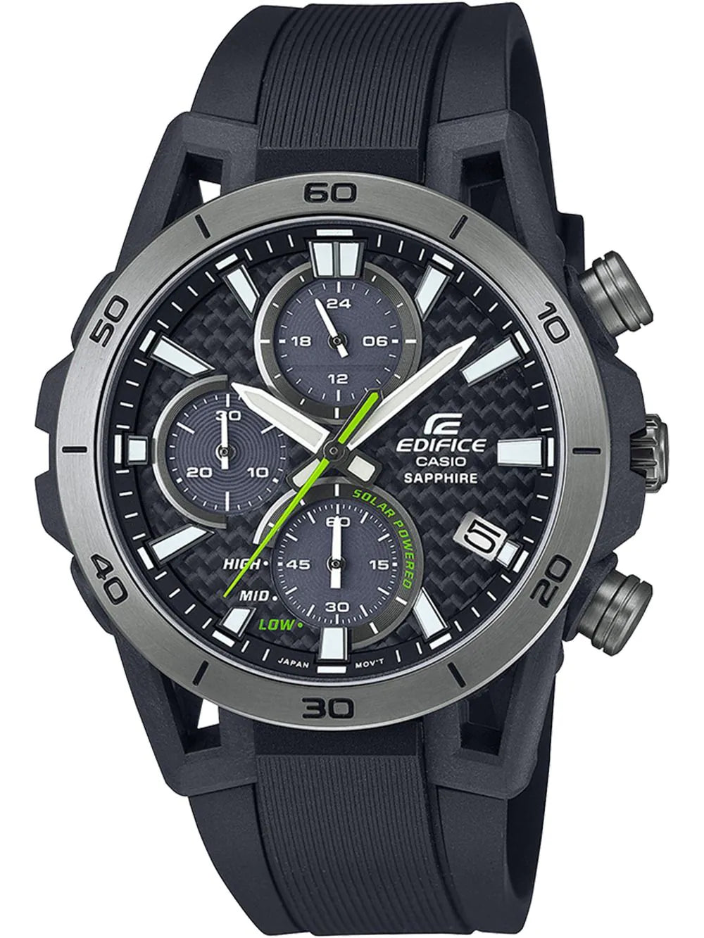 Casio EFS-S640PB-1AVUEF Mens Watch Edifice Chronograph Solar 44mm 10ATM