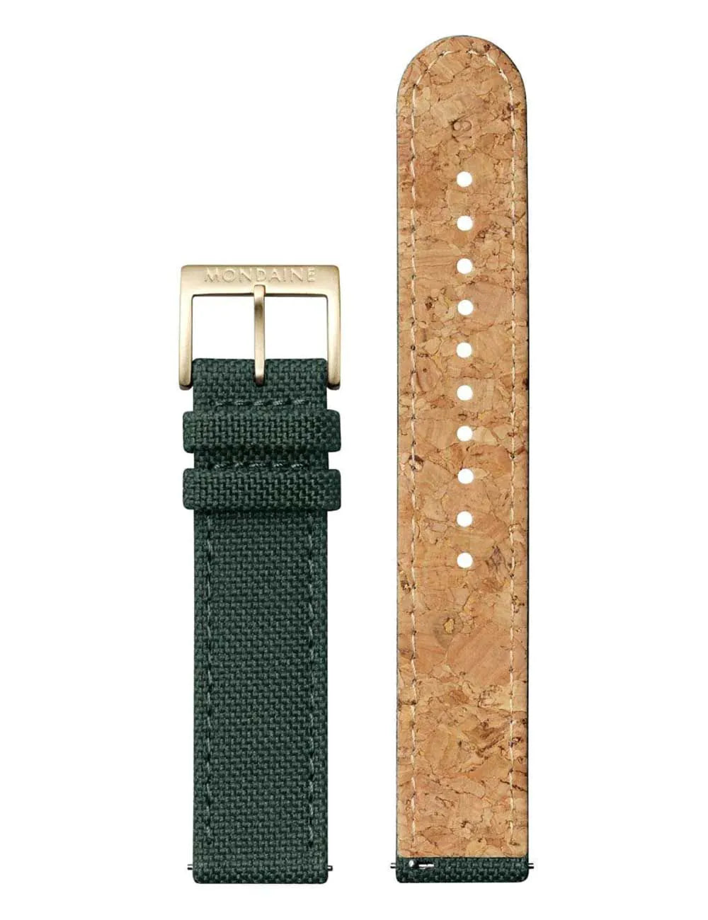 Mondaine A660.30314.60SBS Ladies Watch Classic Green And Gold 36mm 3ATM