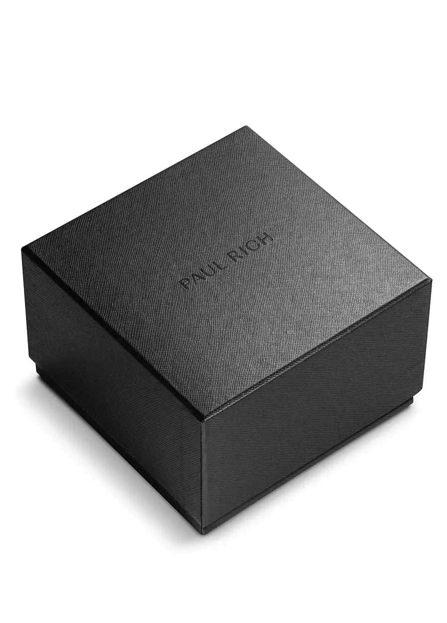 Paul Rich PR-46700 Mens Watch Mercer Aventurine Black Blue 40,5 mm 5ATM