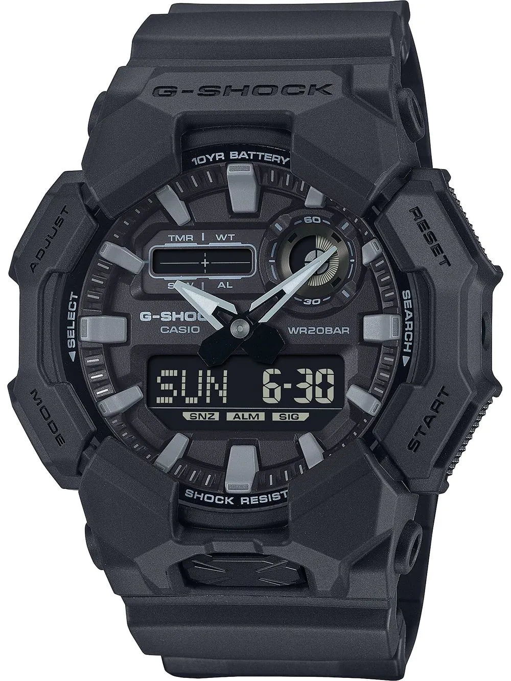 Casio GA-010-1A1ER Mens Watch G-Shock Classic 52mm 20ATM