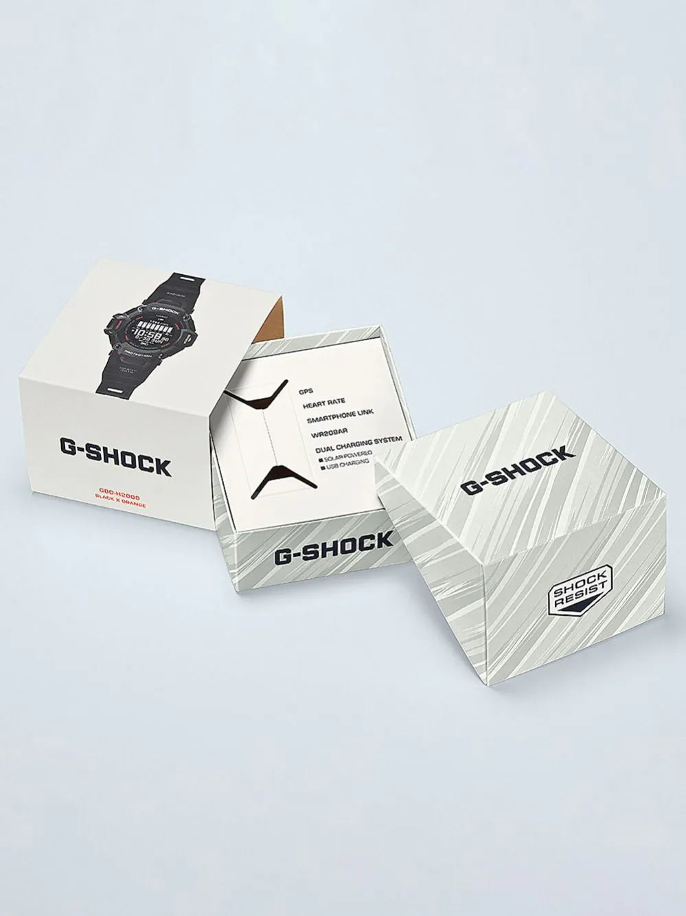 Casio GBD-H2000-1AER Mens Watch G-Shock G-Squad 53mm 20ATM