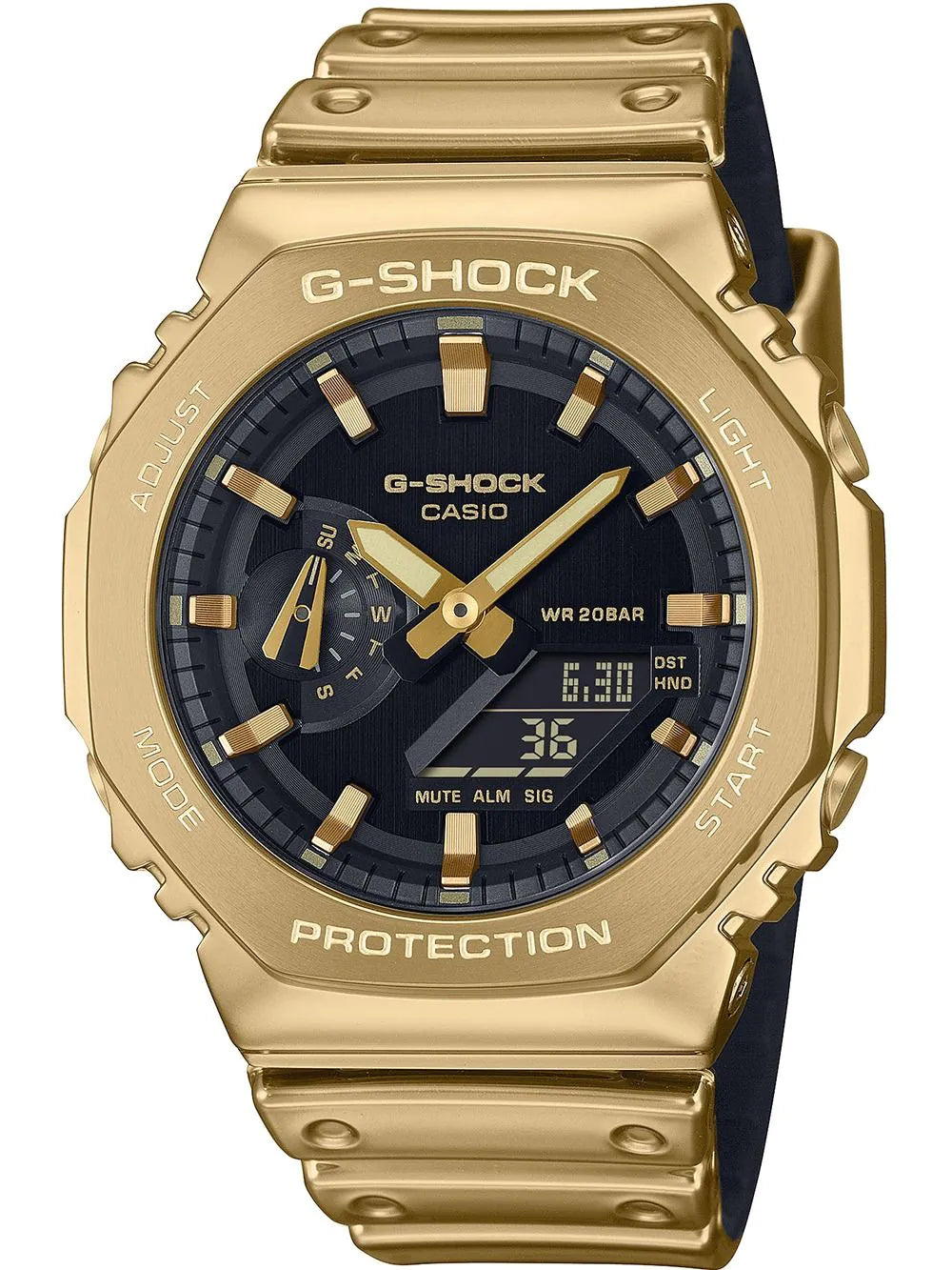Casio GM-2100YMG-9AER Mens Watch G-Shock G-Steel 44mm 20ATM