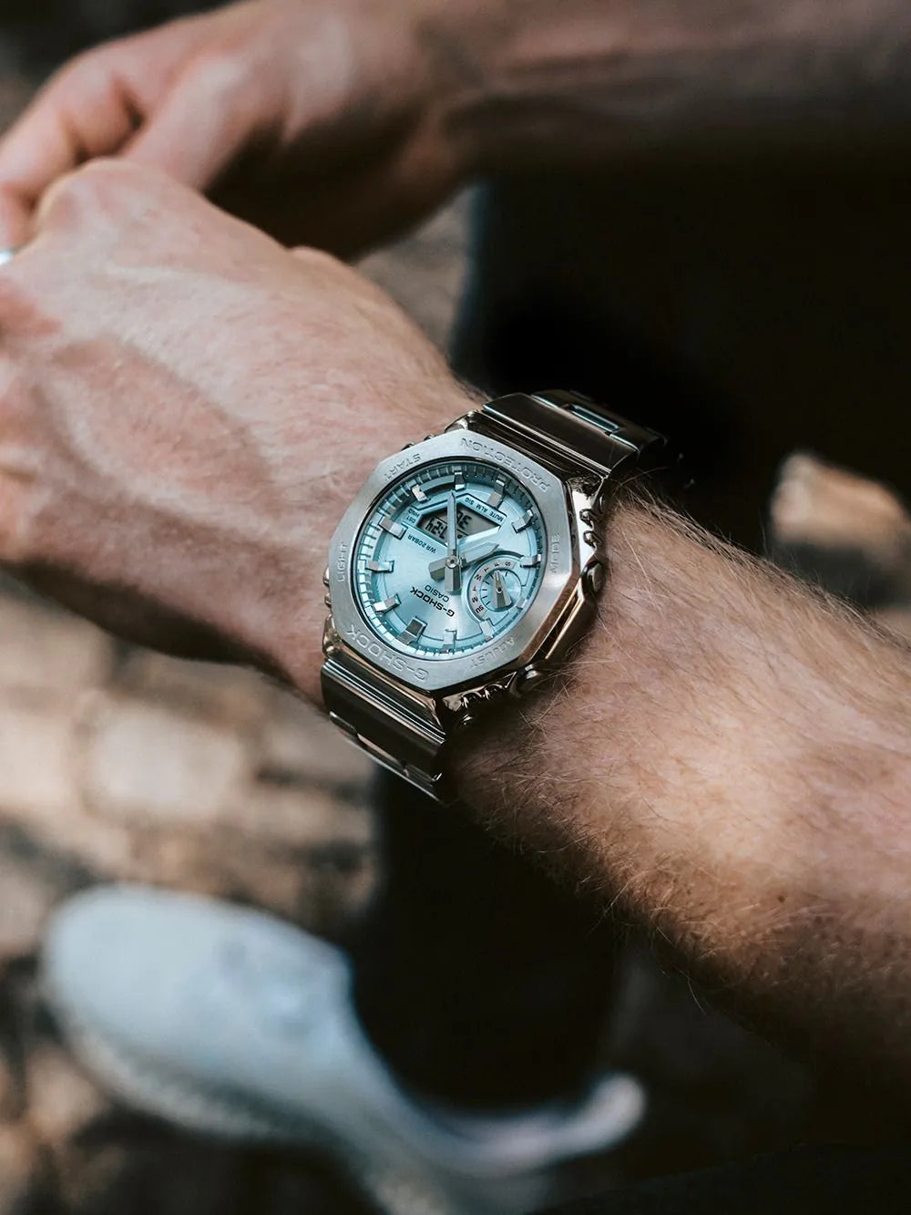 Casio GM-2110D-2AER Mens Watch G-Shock Classic 44mm 20ATM