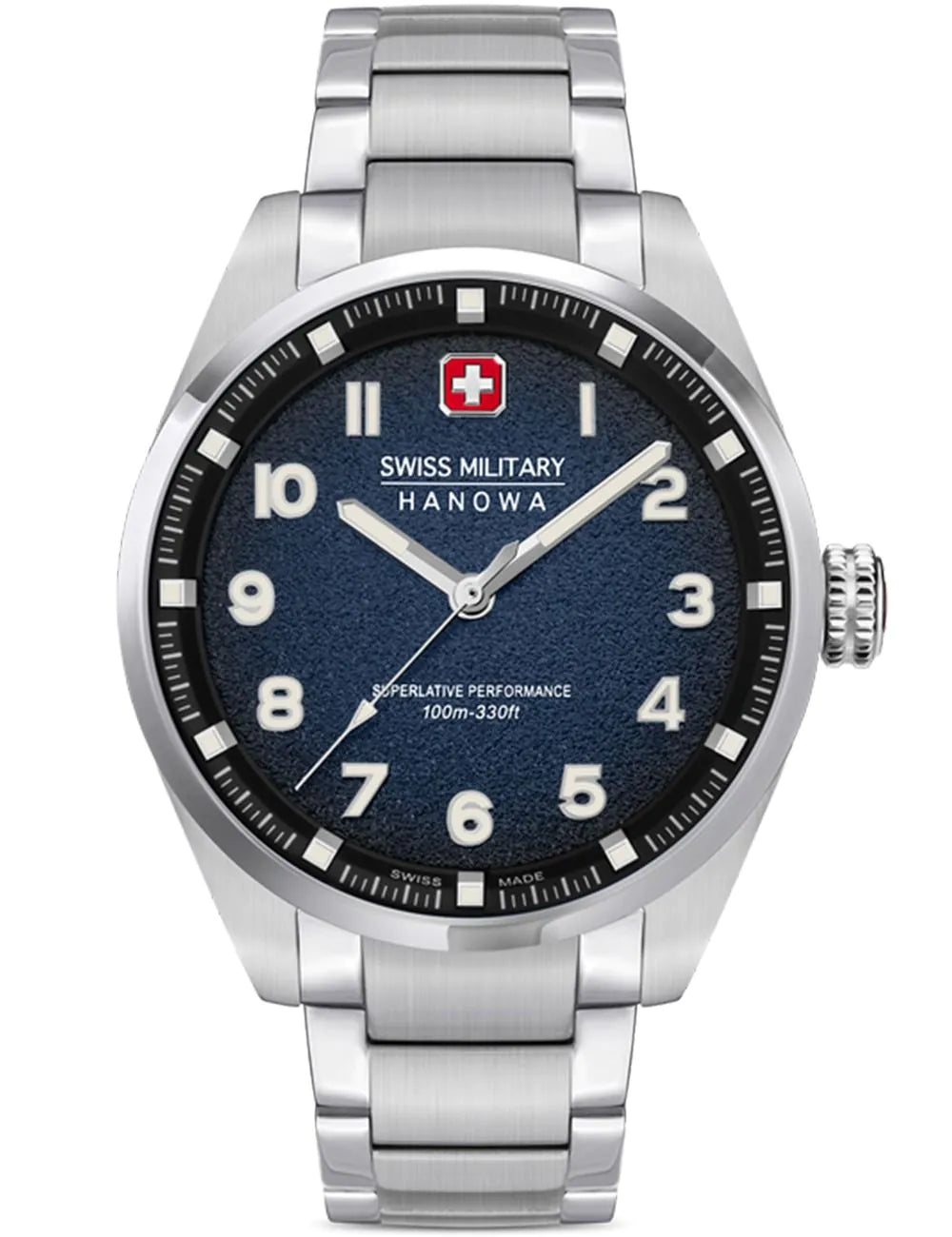 Swiss Military Hanowa SMWGG0001504 Mens Watch Greyhound 42mm 10ATM