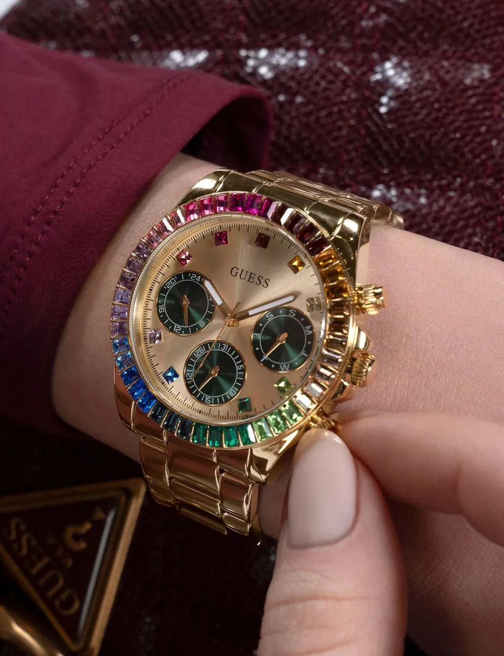 Guess GW0690L4 Ladies watch Halo 38mm 5ATM