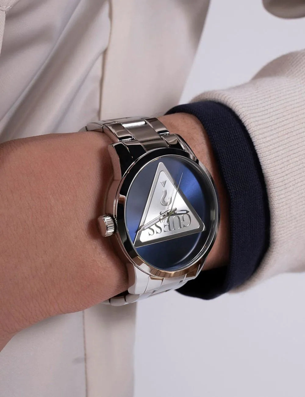 Guess GW0782G3 Mens watch Badge 44mm 5ATM