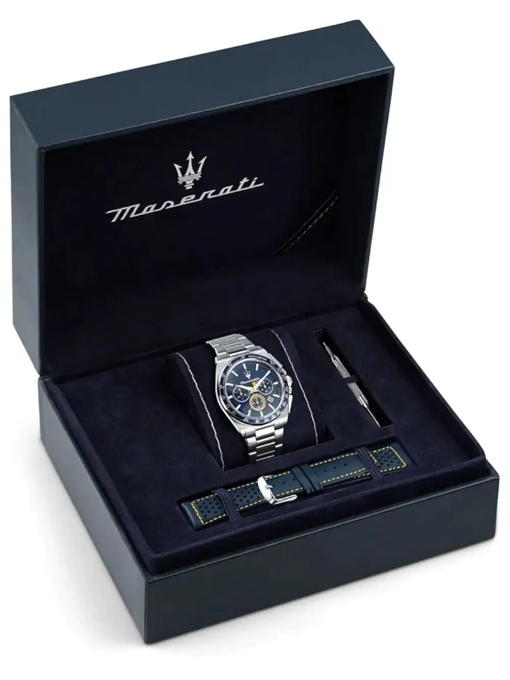 Maserati R8873652001 Mens Watch Velocità Chronograph Special Edition 43mm 10ATM