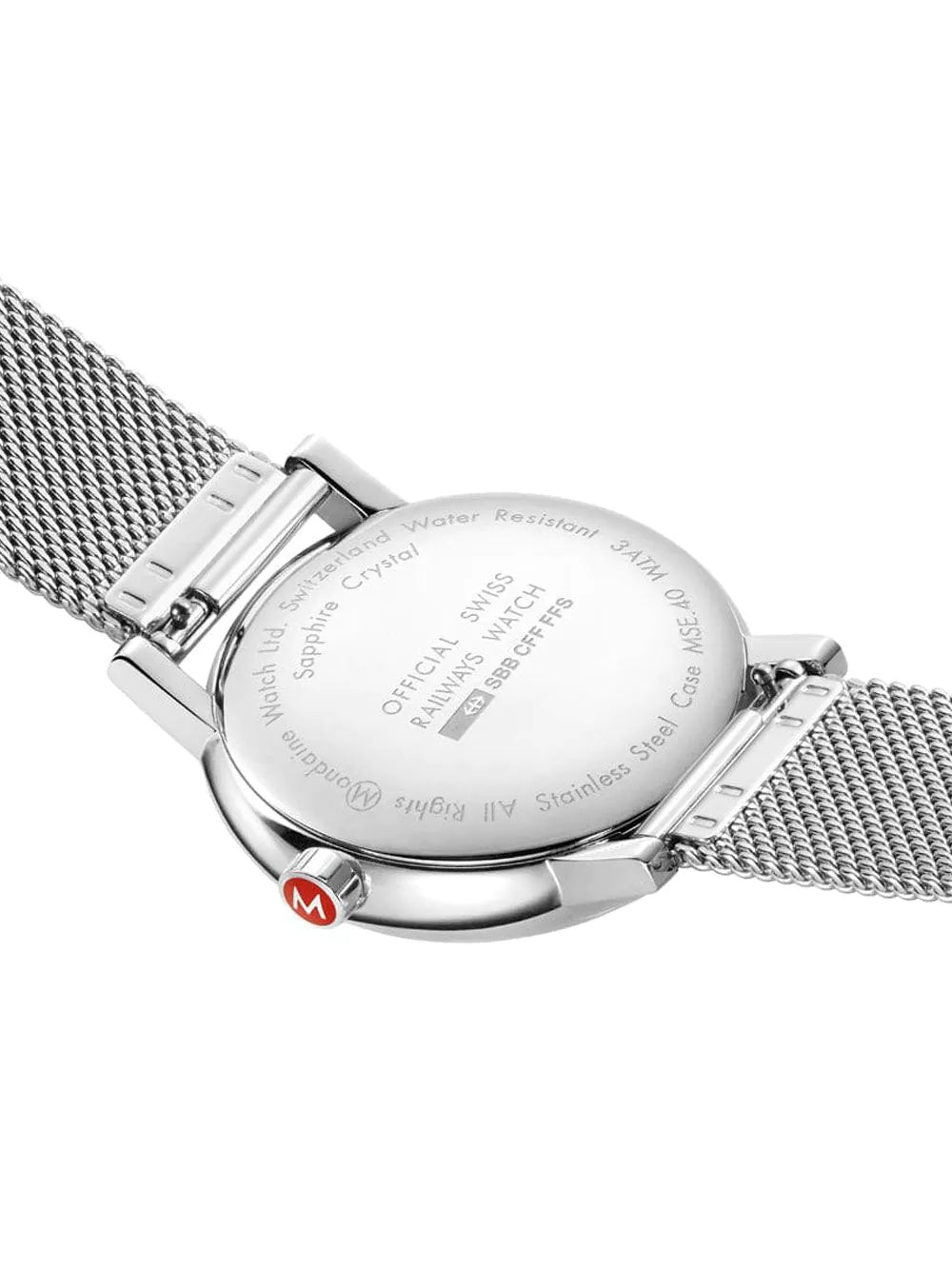 Mondaine MSE.40110.SM Mens Watch Evo2 40mm 3ATM