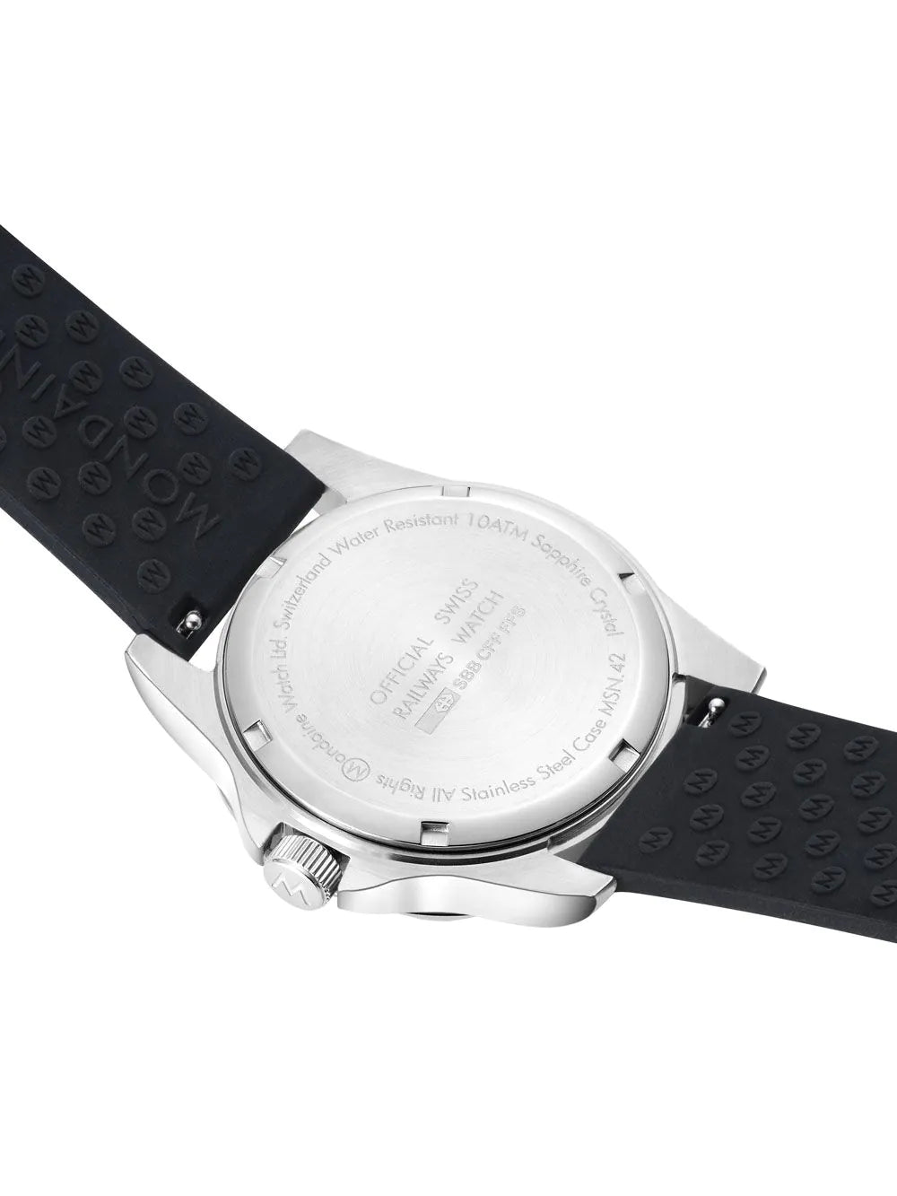 Mondaine MSN.4211B.RB Mens Watch Numeri 42mm 10ATM