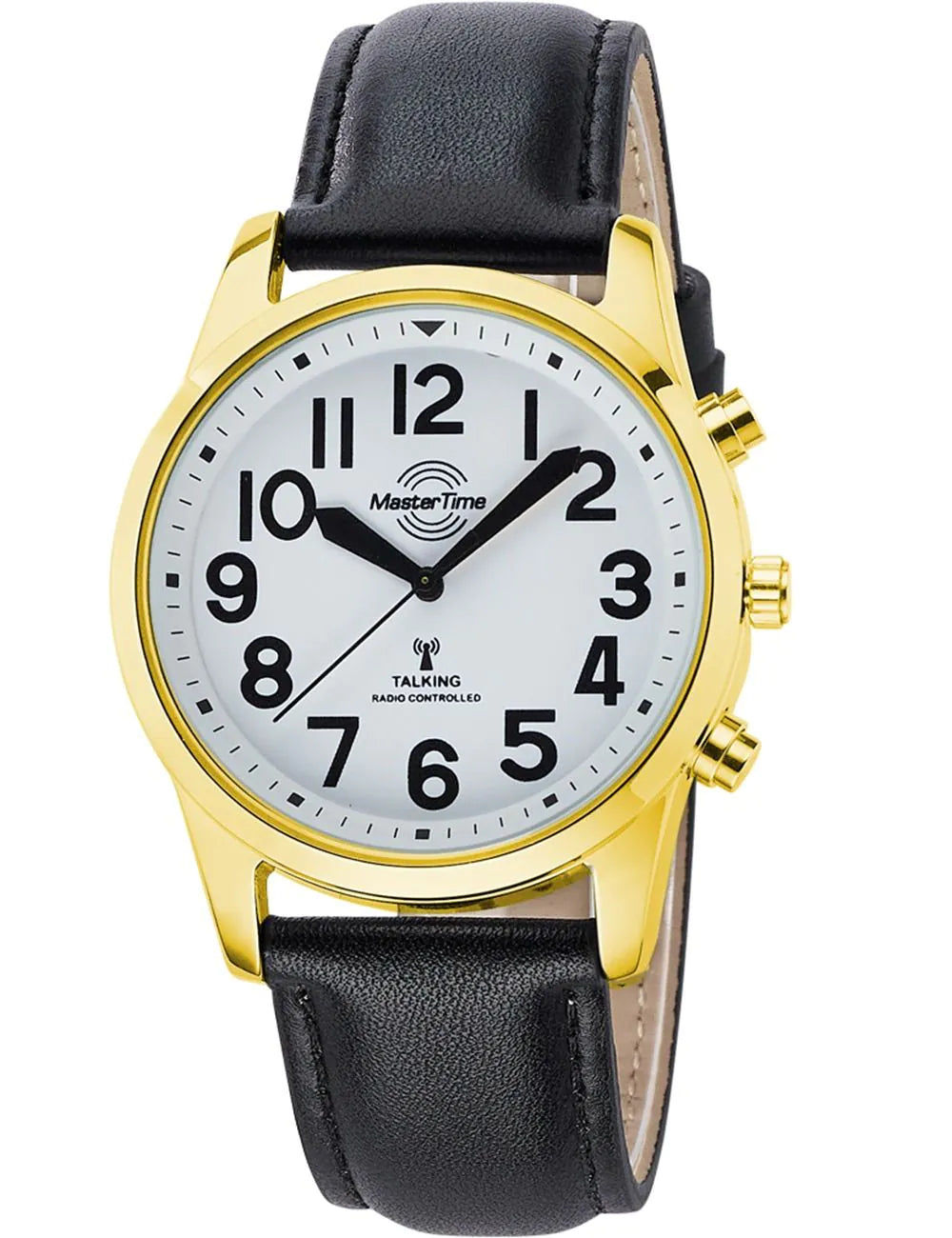 Master Time MTGA-10940-12L Mens watch Talking radio-controlled clock 43mm