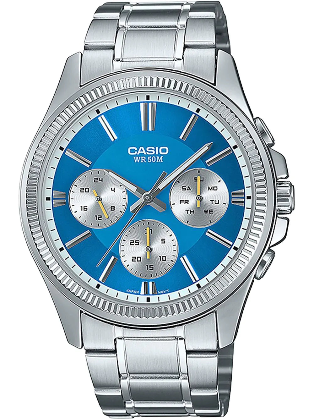 Casio MTP-1375PD-2A2VEF Mens Watch Timeless Collection 44mm 5ATM