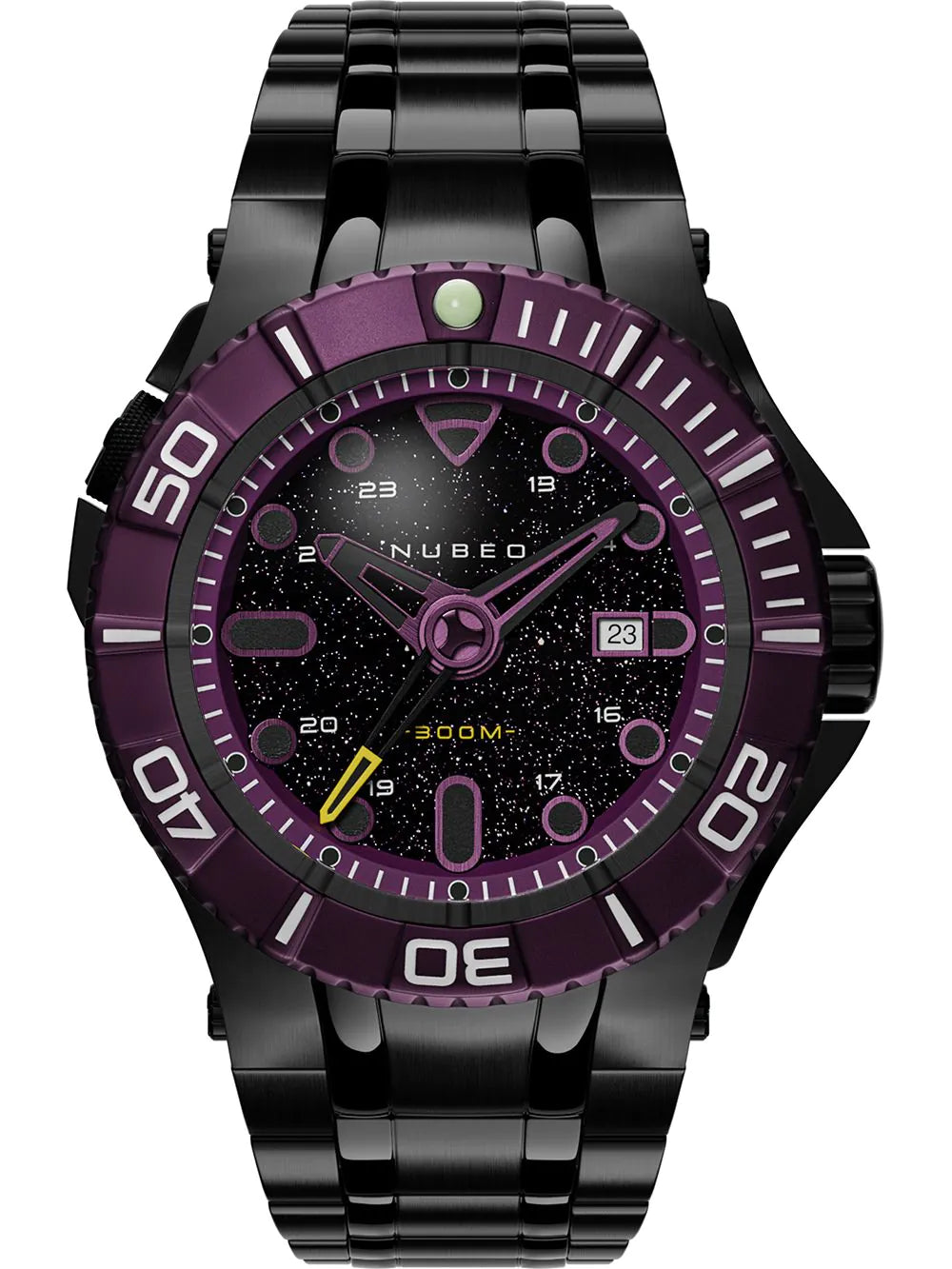 Nubeo NB-6054-22 Mens Watch Manta Automatic 54mm 30ATM