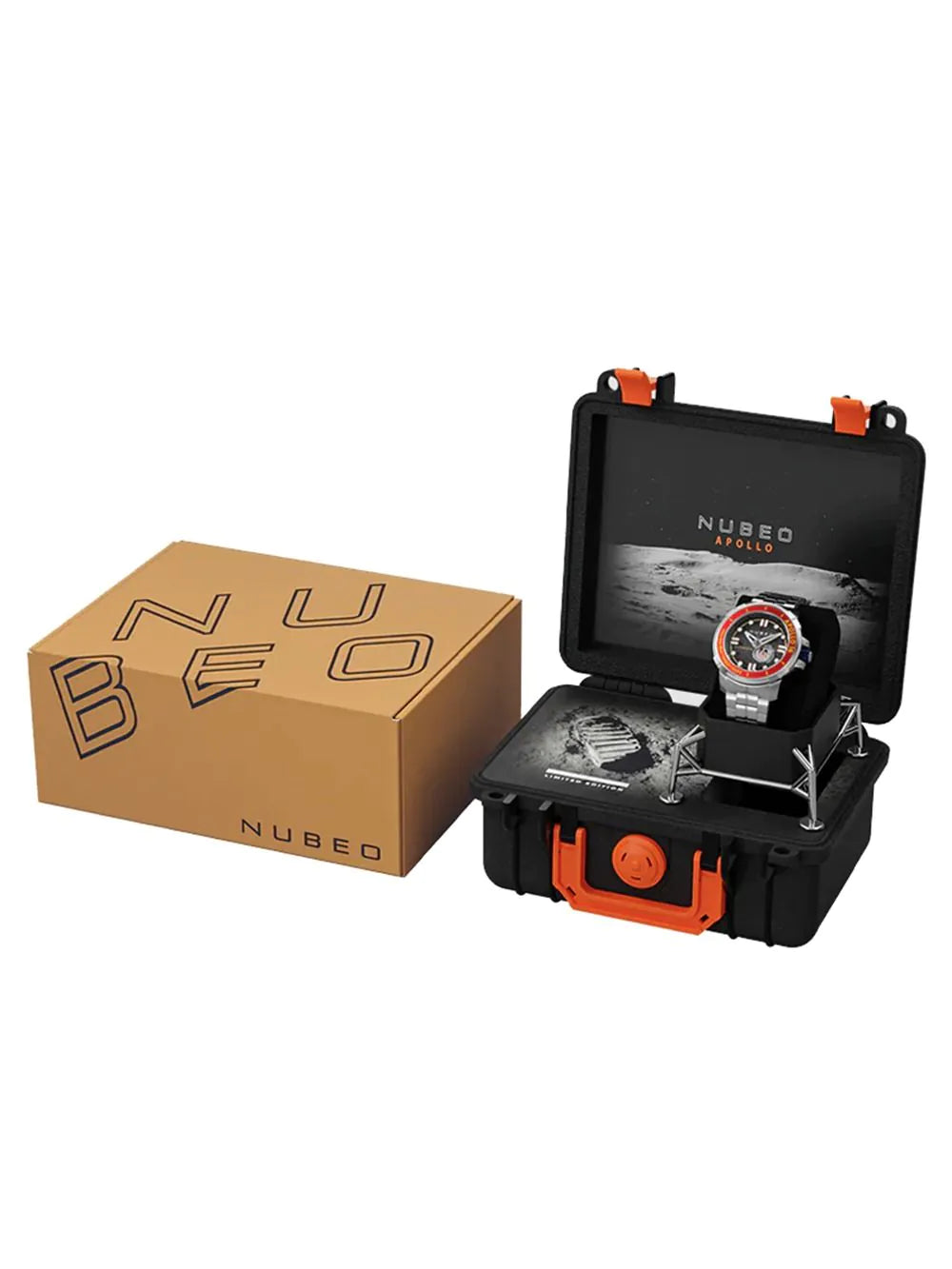 Nubeo NB-6093-33 Mens Watch Apollo 55th Automatic Limited Edition 48mm 20ATM