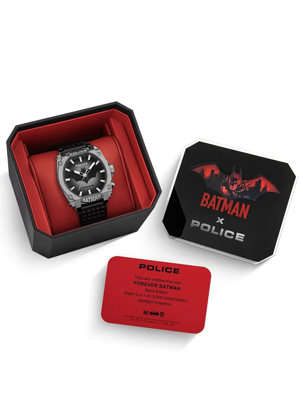Police PEWGD0022603 Mens Watch Batman Limited Edition 45mm 5ATM