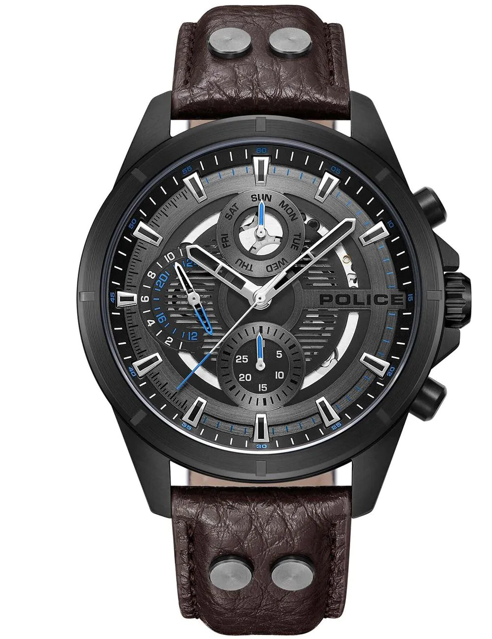 Police PEWJF0004602 Mens Watch Malawi 45mm 5ATM