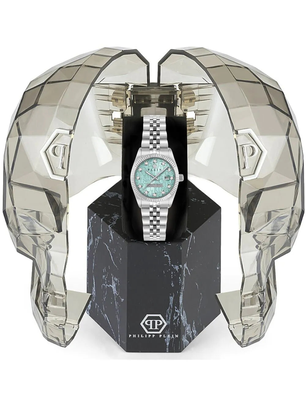 Philipp Plein PWNFA0225 Ladies Watch Date Superlative 28mm 5ATM